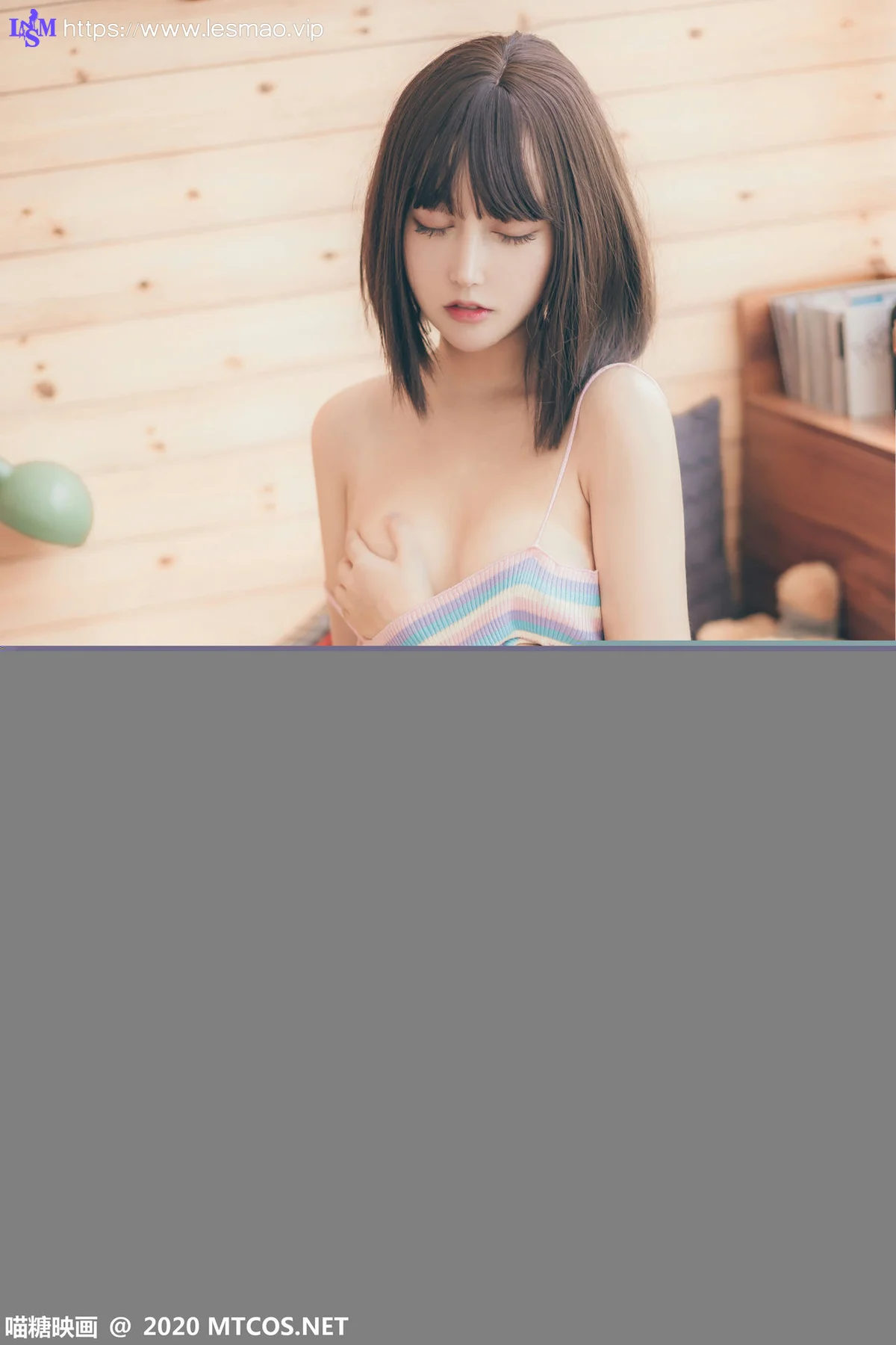 MTYH 喵糖映画 Vol.196  复古私房 短发美女 - 18