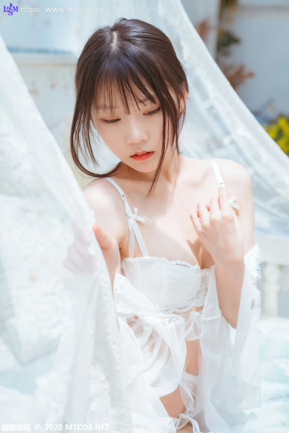 MTYH 喵糖映画 Vol.197  白裙轻纱 - 23