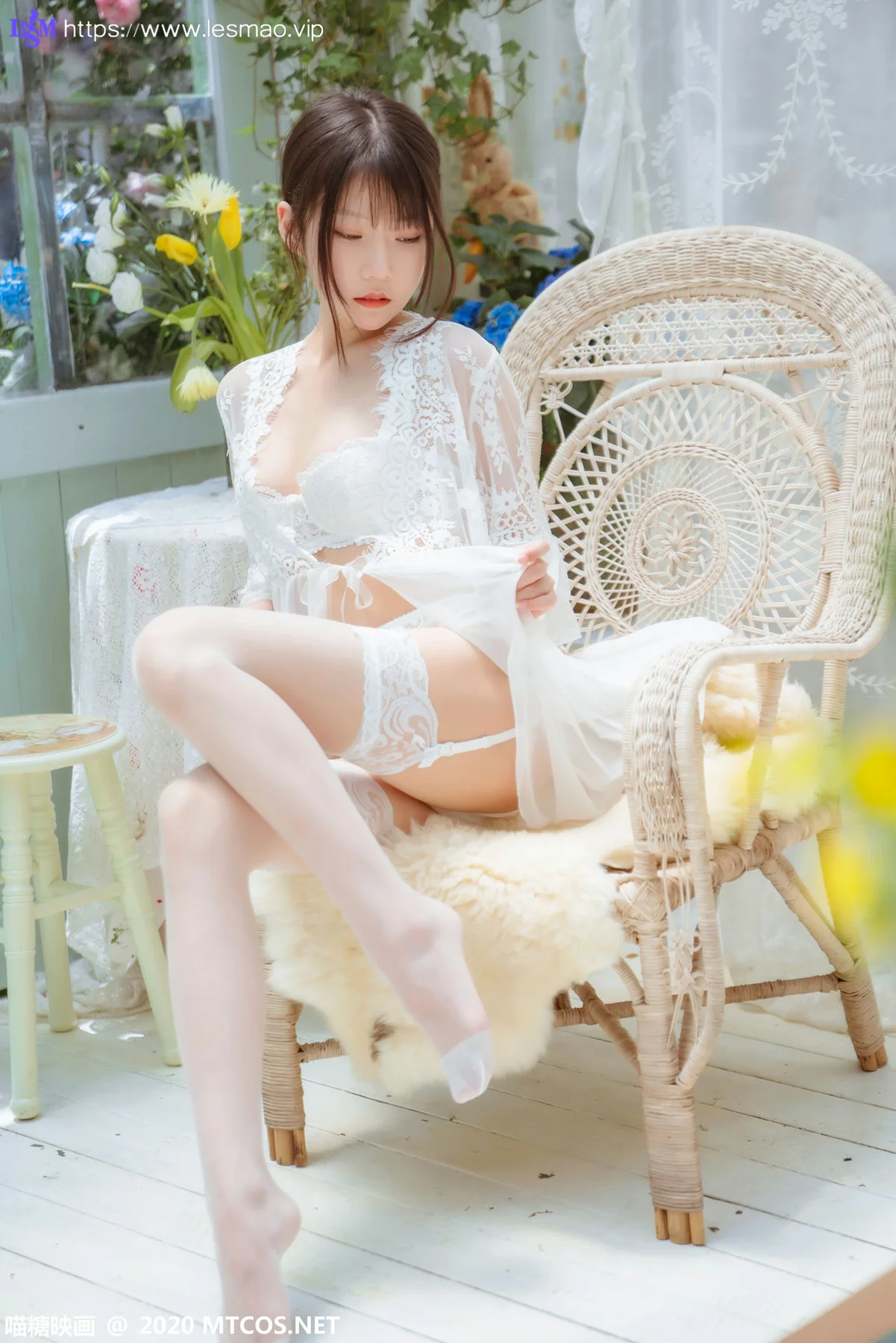 MTYH 喵糖映画 Vol.197  白裙轻纱 - 32