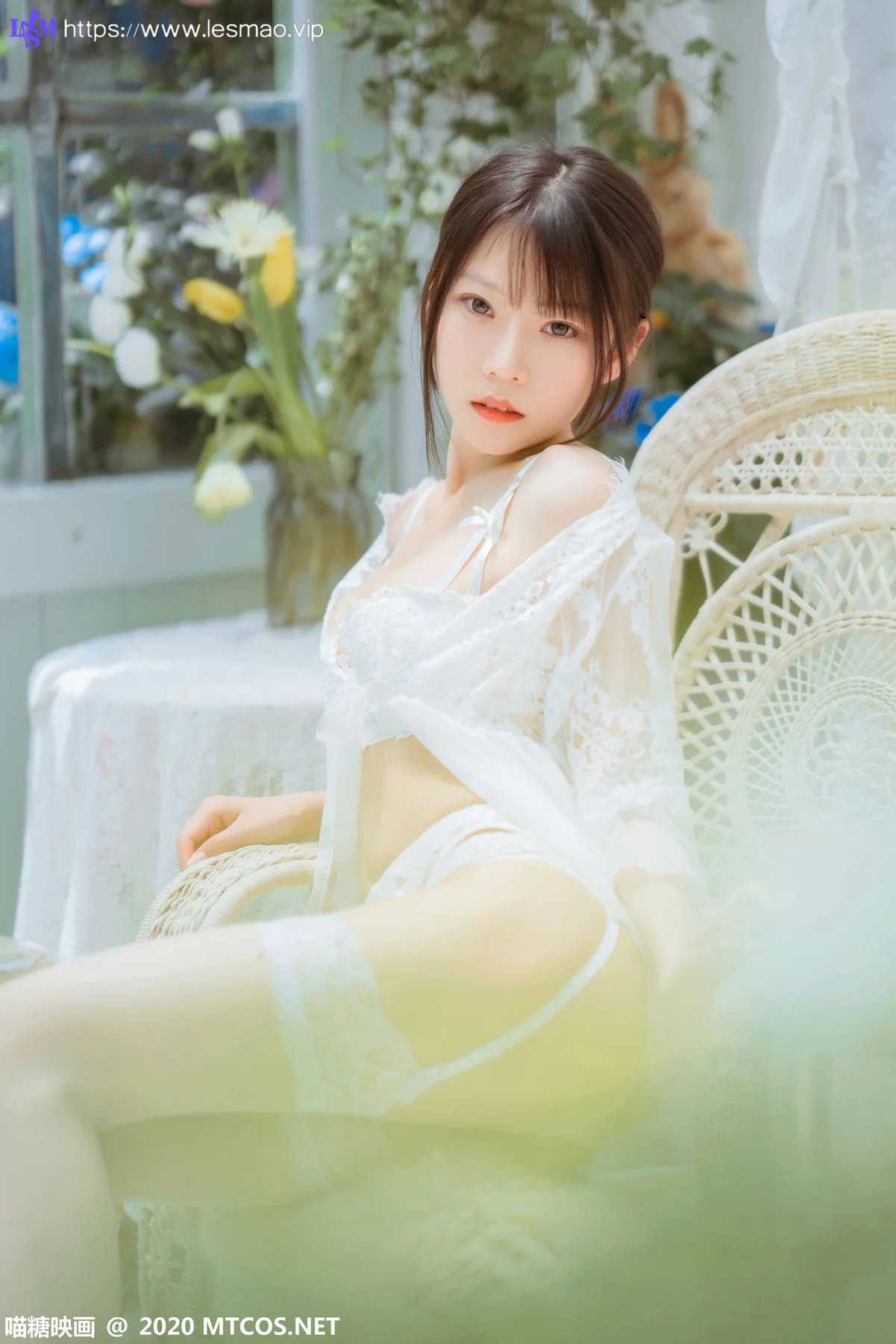 MTYH 喵糖映画 Vol.197  白裙轻纱 - 43