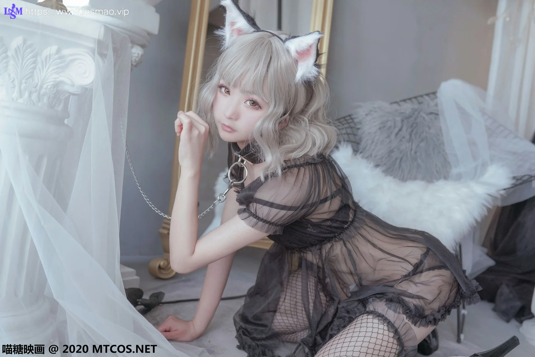 MTYH 喵糖映画 Vol.200  黑猫与白兔 - 12
