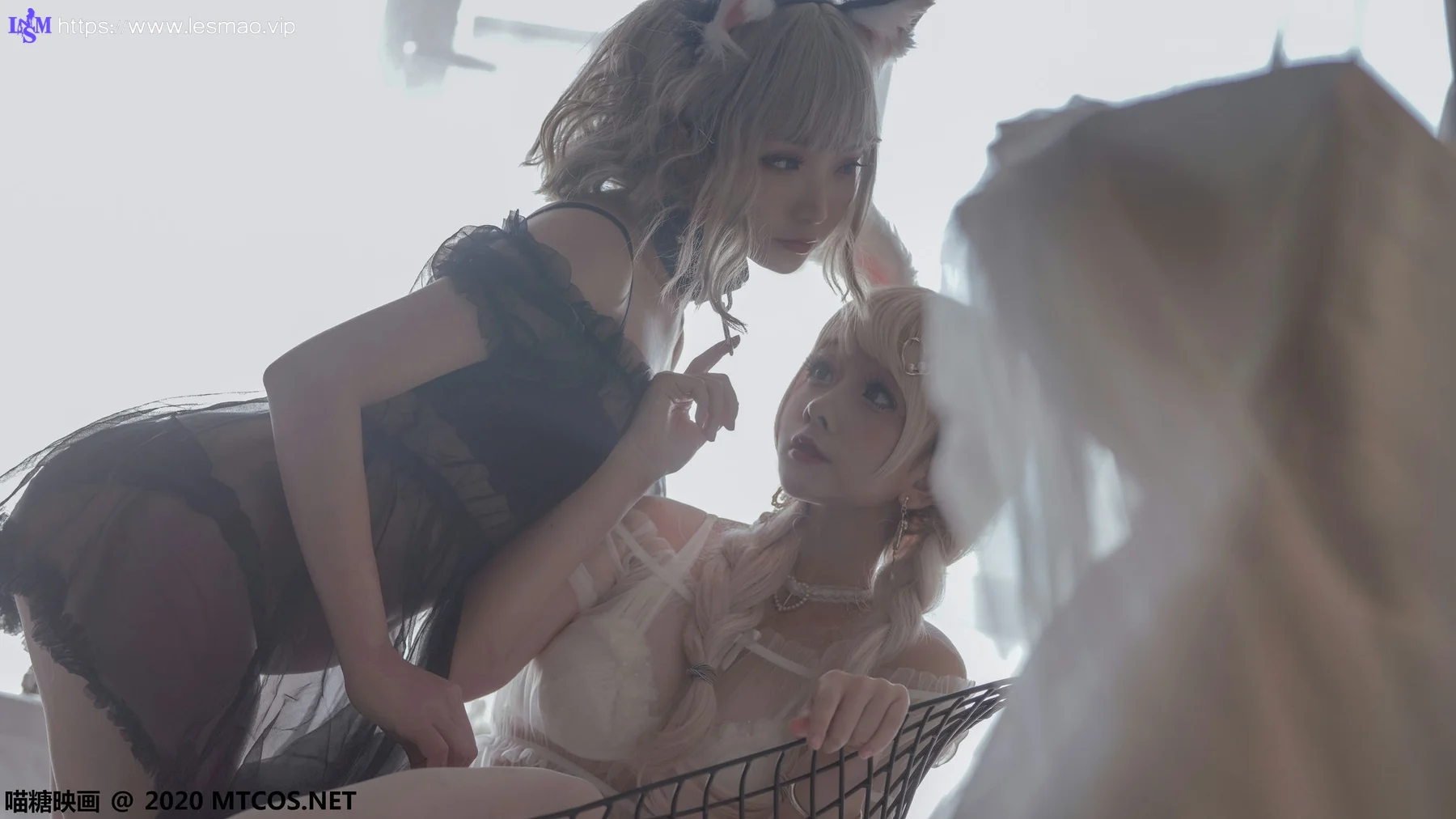 MTYH 喵糖映画 Vol.200  黑猫与白兔 - 15