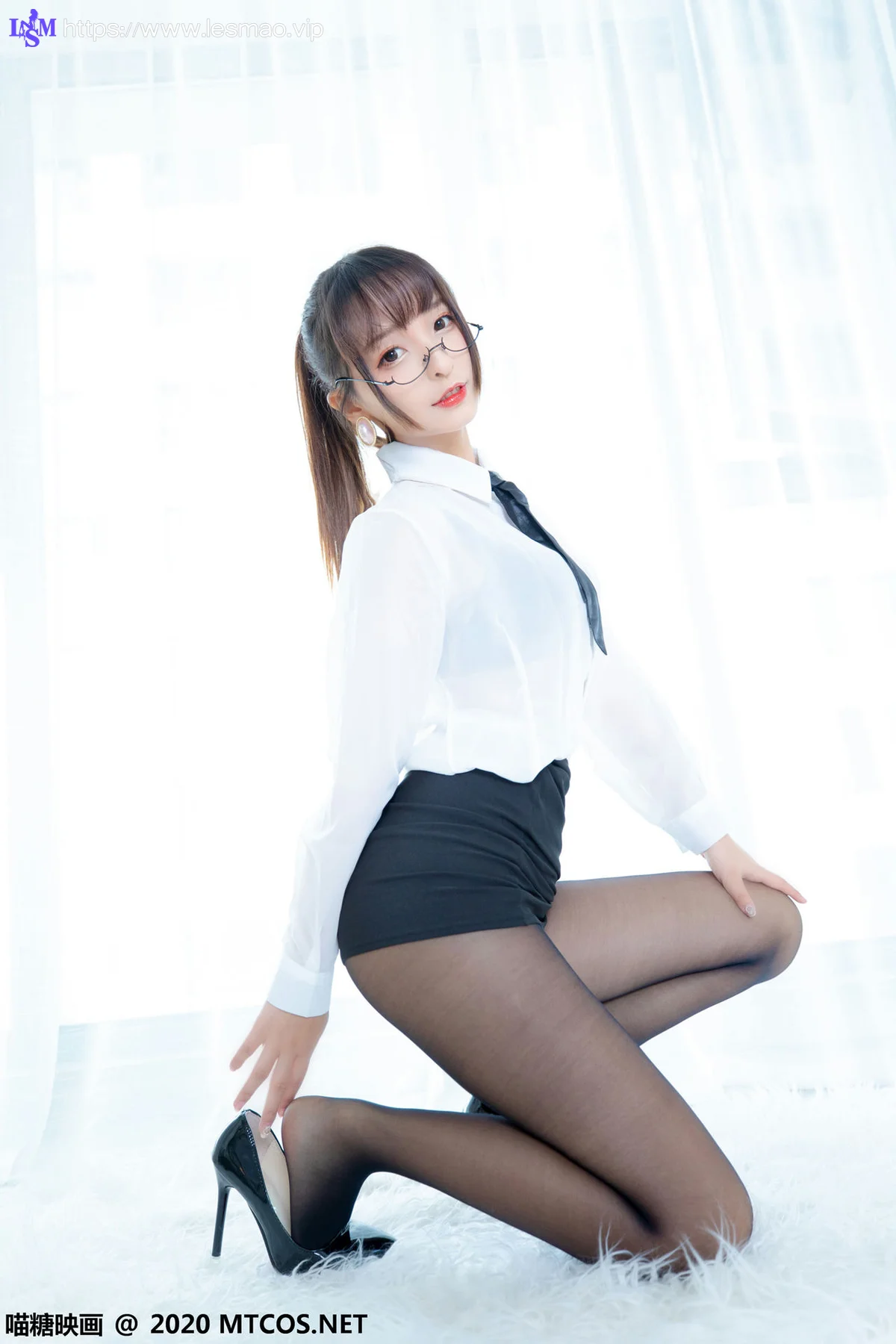 MTYH 喵糖映画 Vol.202  OL制服裙 - 20