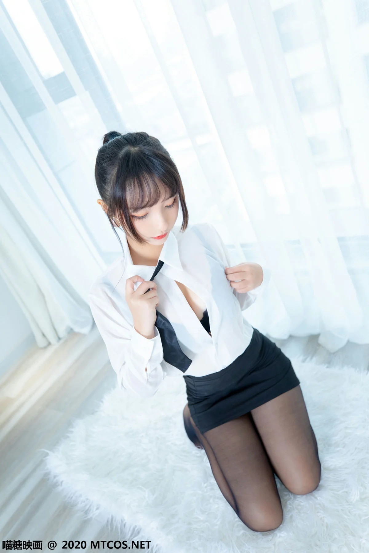 MTYH 喵糖映画 Vol.202  OL制服裙 - 54
