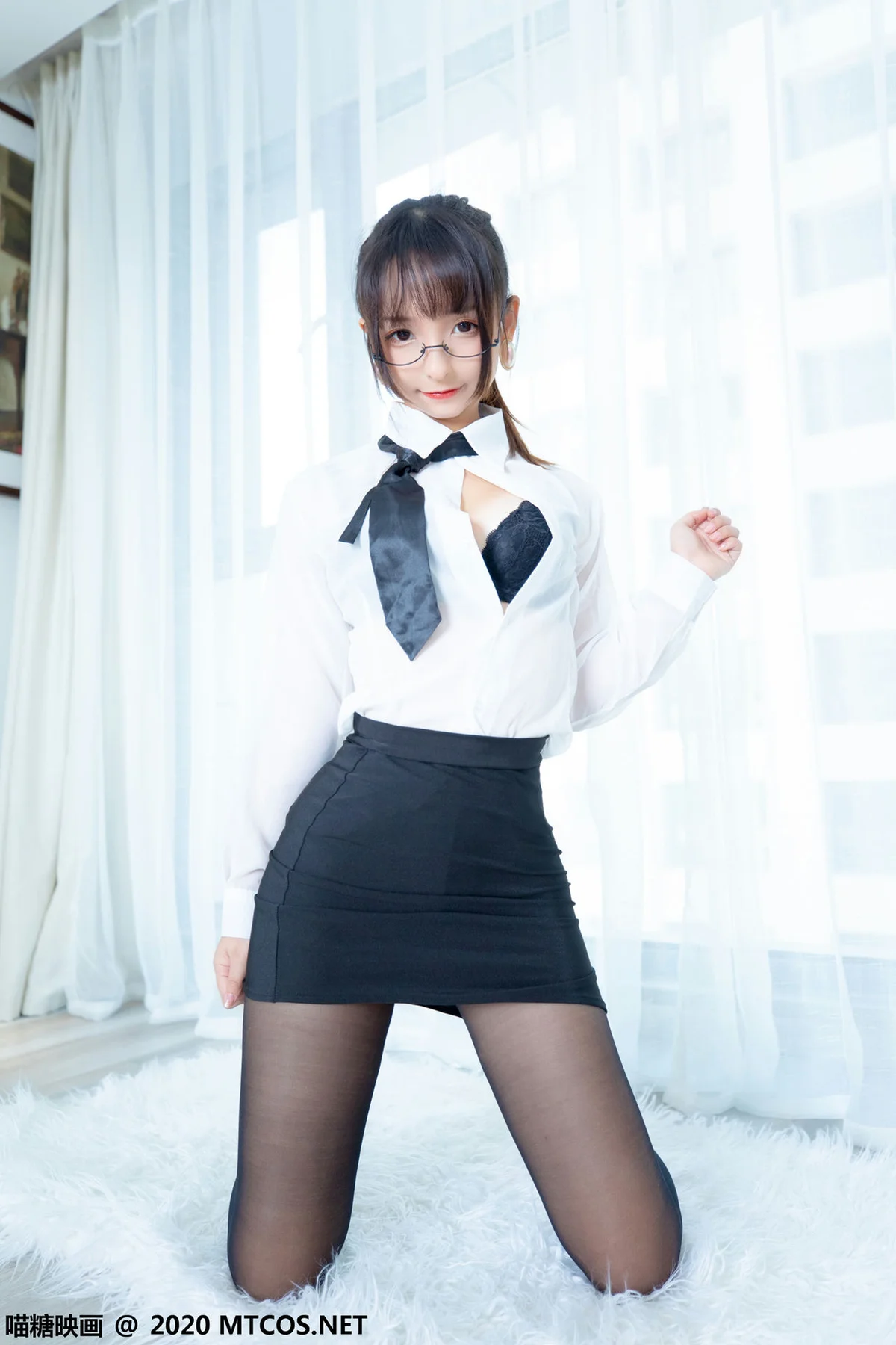 MTYH 喵糖映画 Vol.202  OL制服裙 - 59