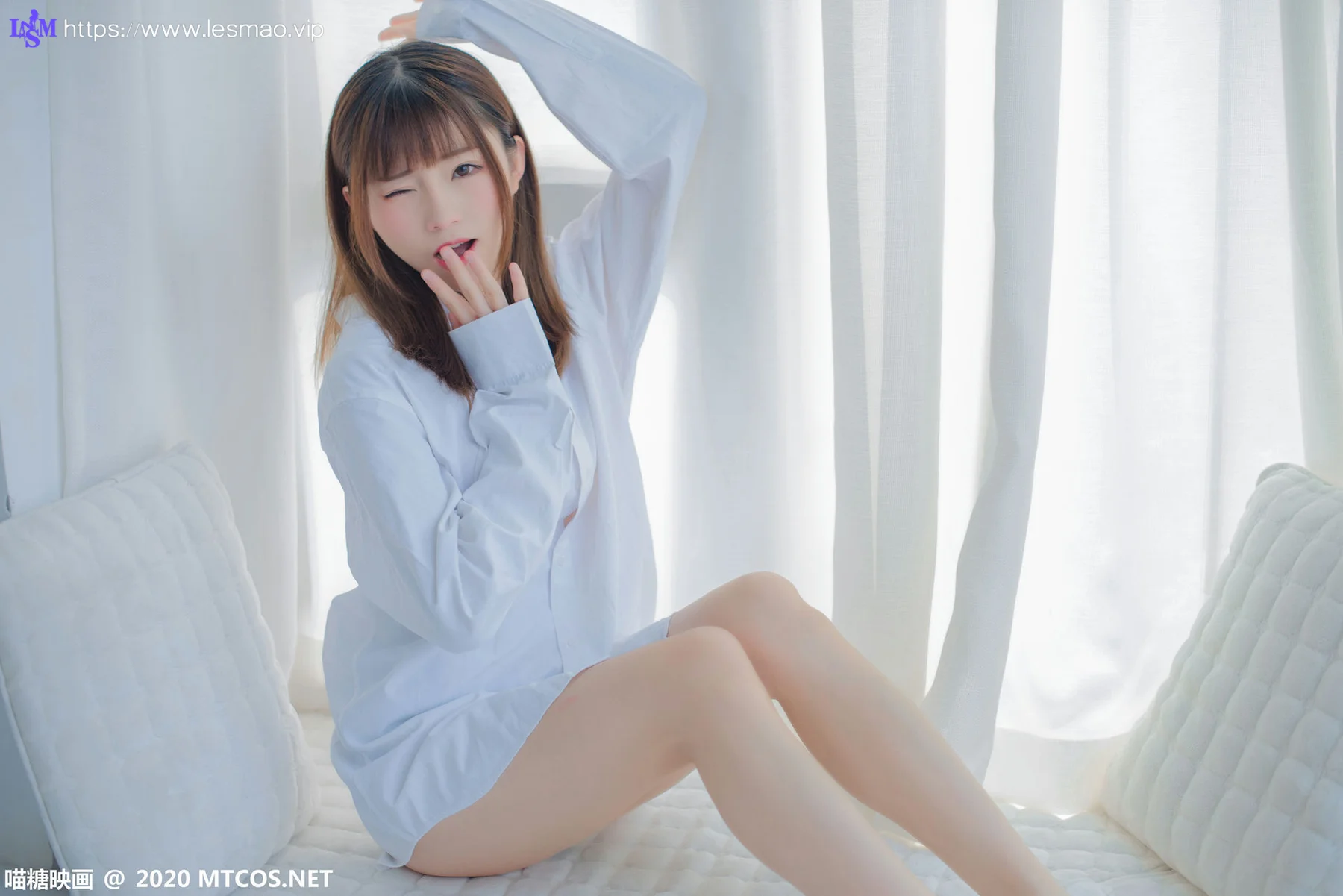 MTYH 喵糖映画 Vol.209  男友的白衬衫 - 11