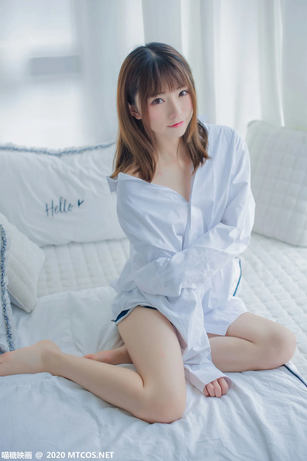 MTYH 喵糖映画 Vol.209  男友的白衬衫 - 22