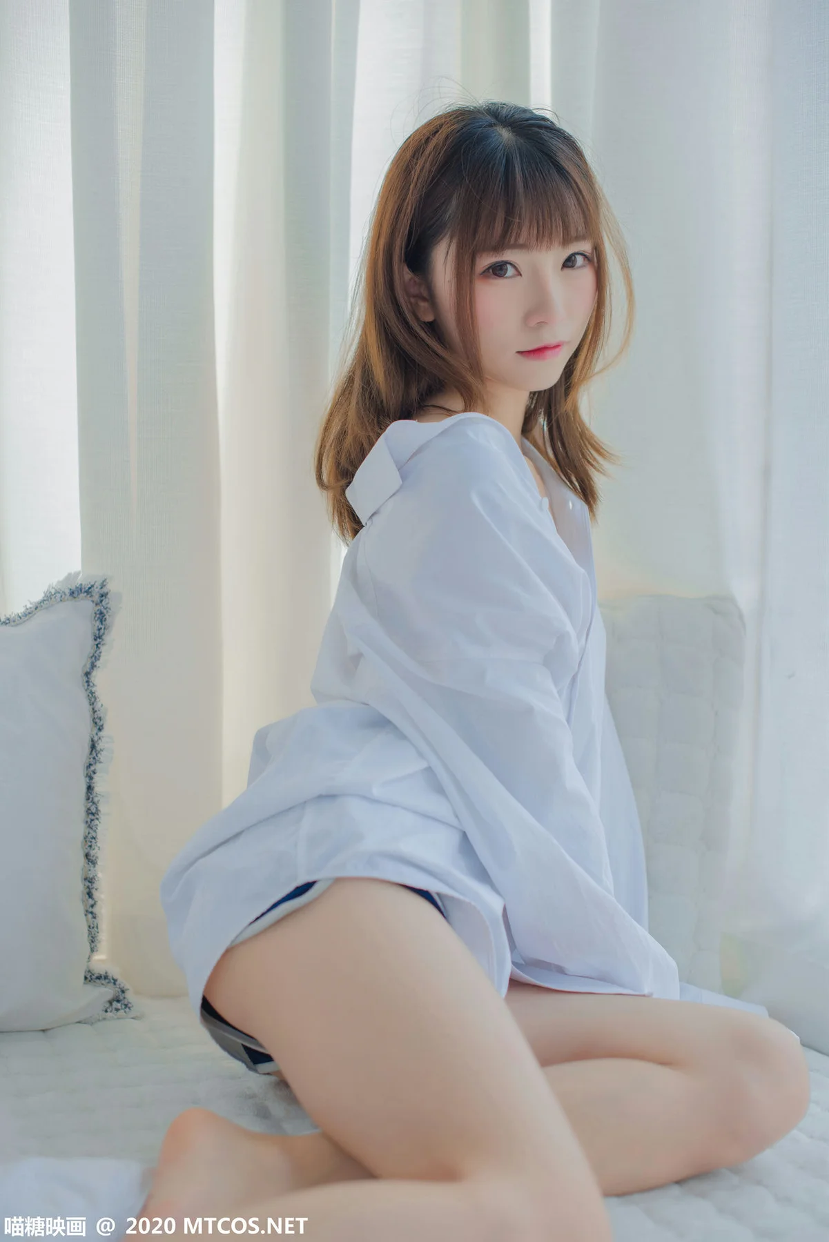 MTYH 喵糖映画 Vol.209  男友的白衬衫 - 28