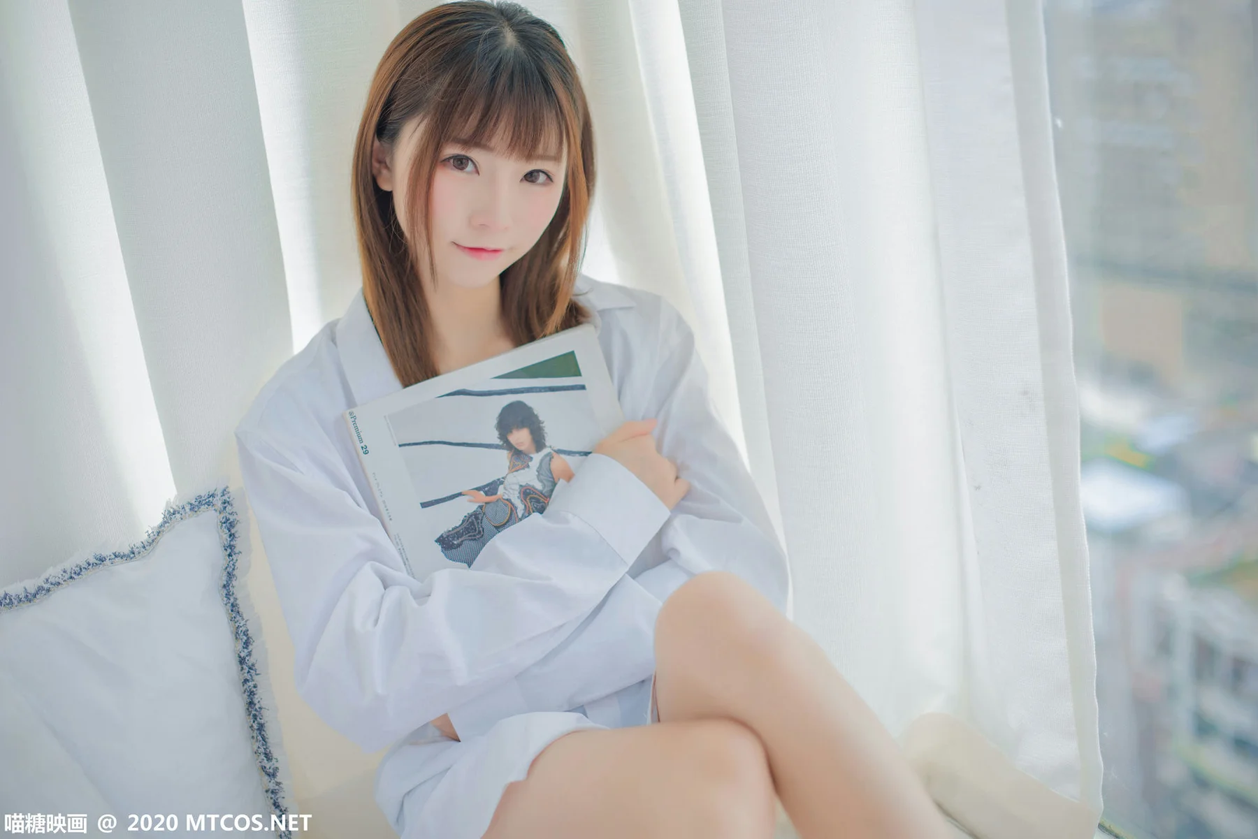 MTYH 喵糖映画 Vol.209  男友的白衬衫 - 34
