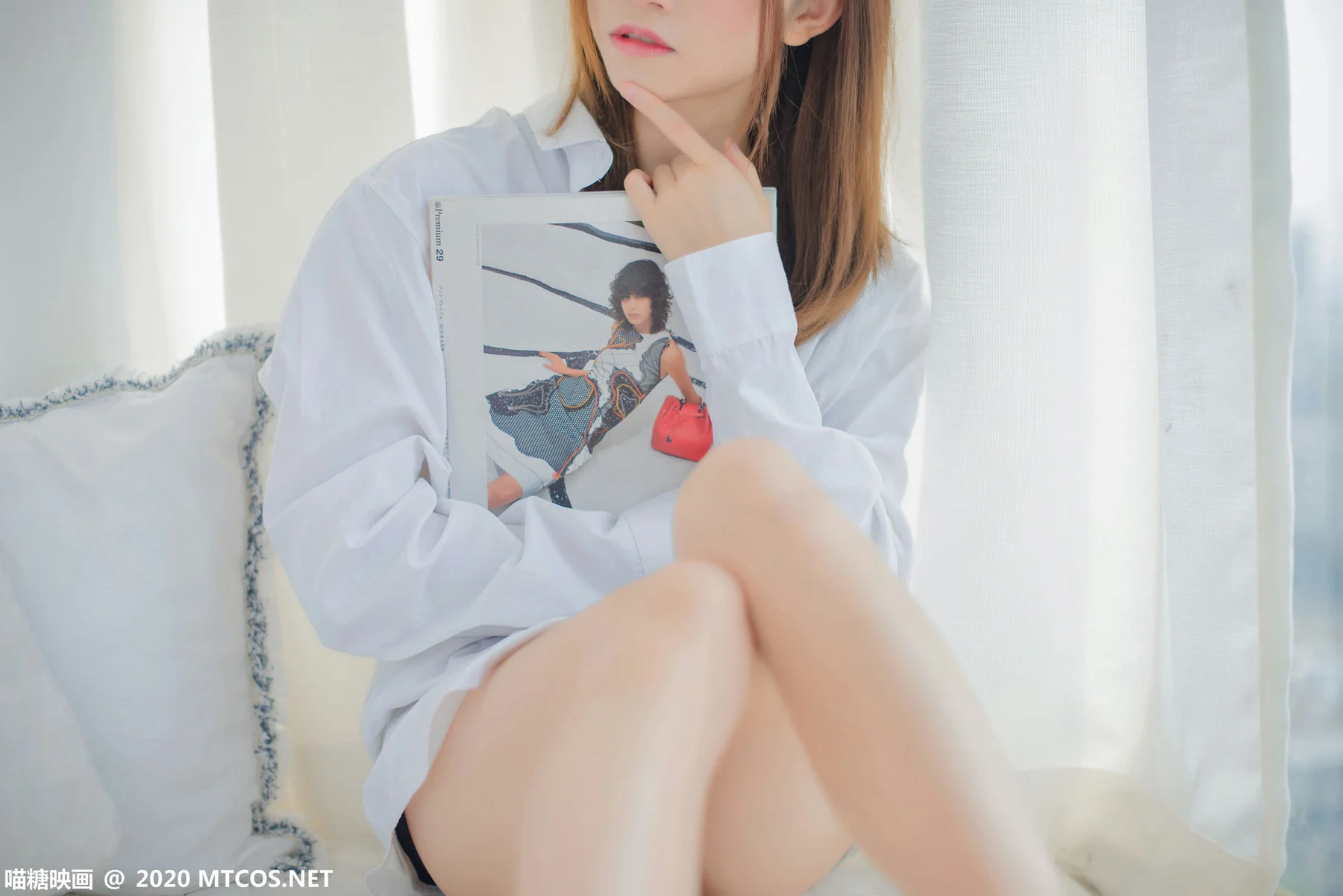 MTYH 喵糖映画 Vol.209  男友的白衬衫 - 37