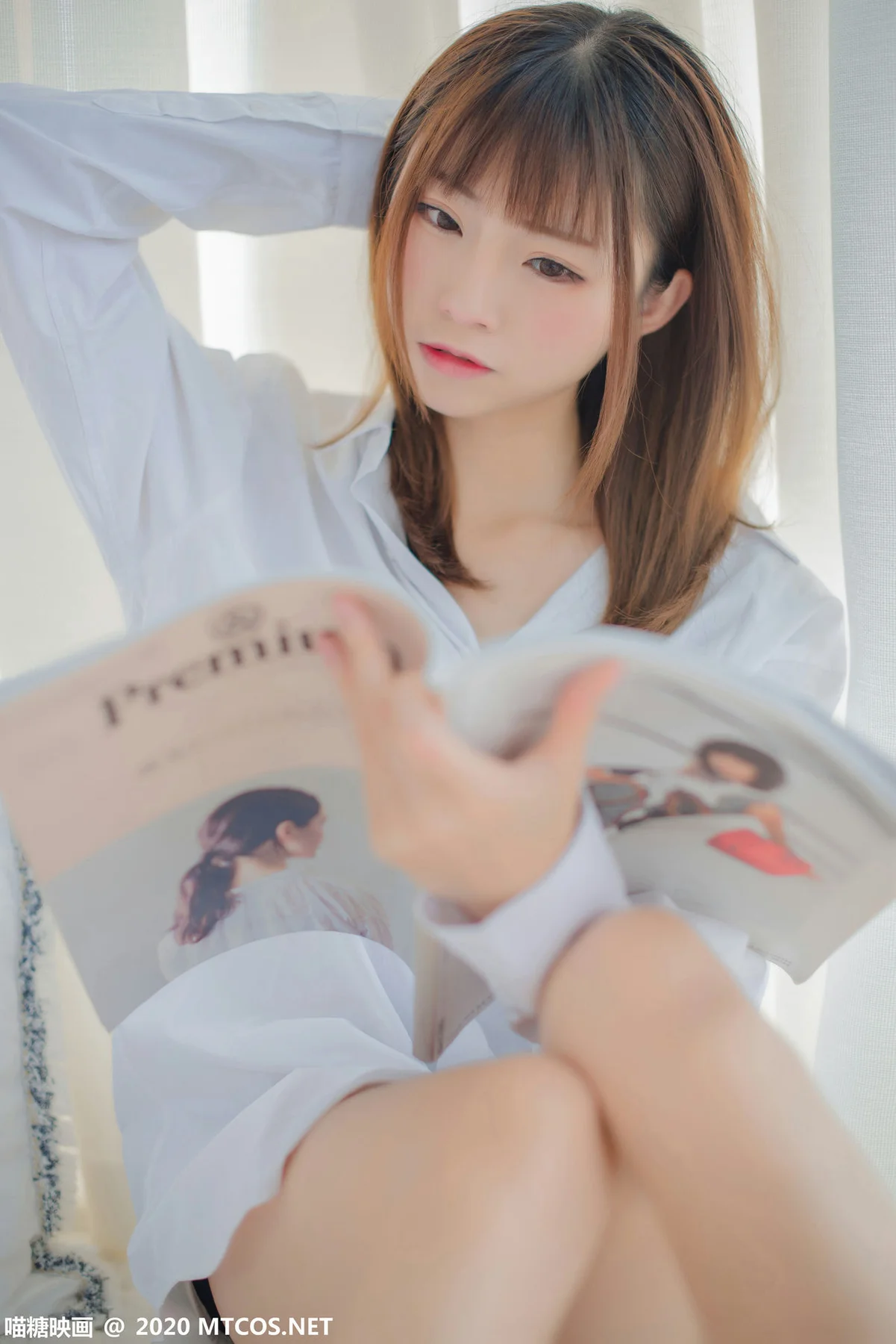 MTYH 喵糖映画 Vol.209  男友的白衬衫 - 38