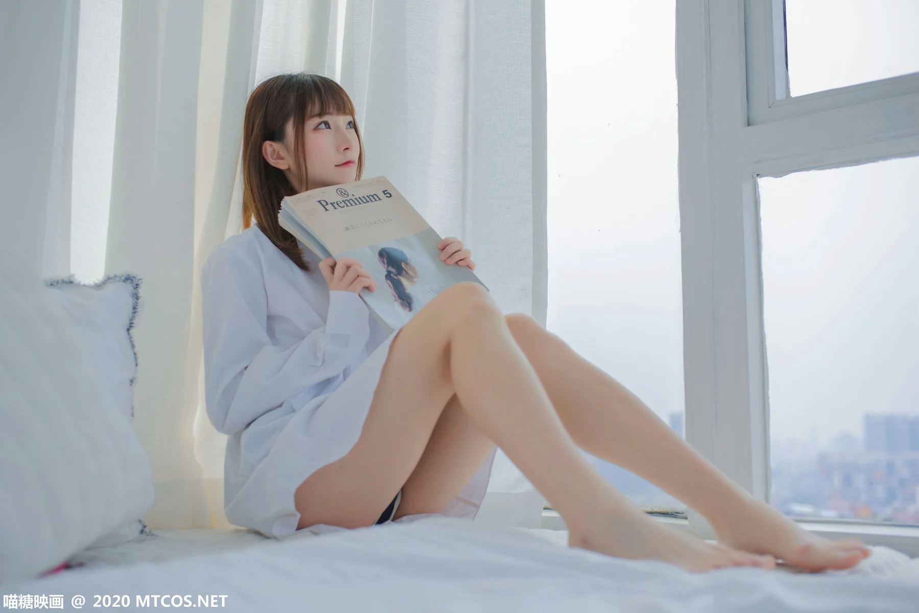 MTYH 喵糖映画 Vol.209  男友的白衬衫 - 40