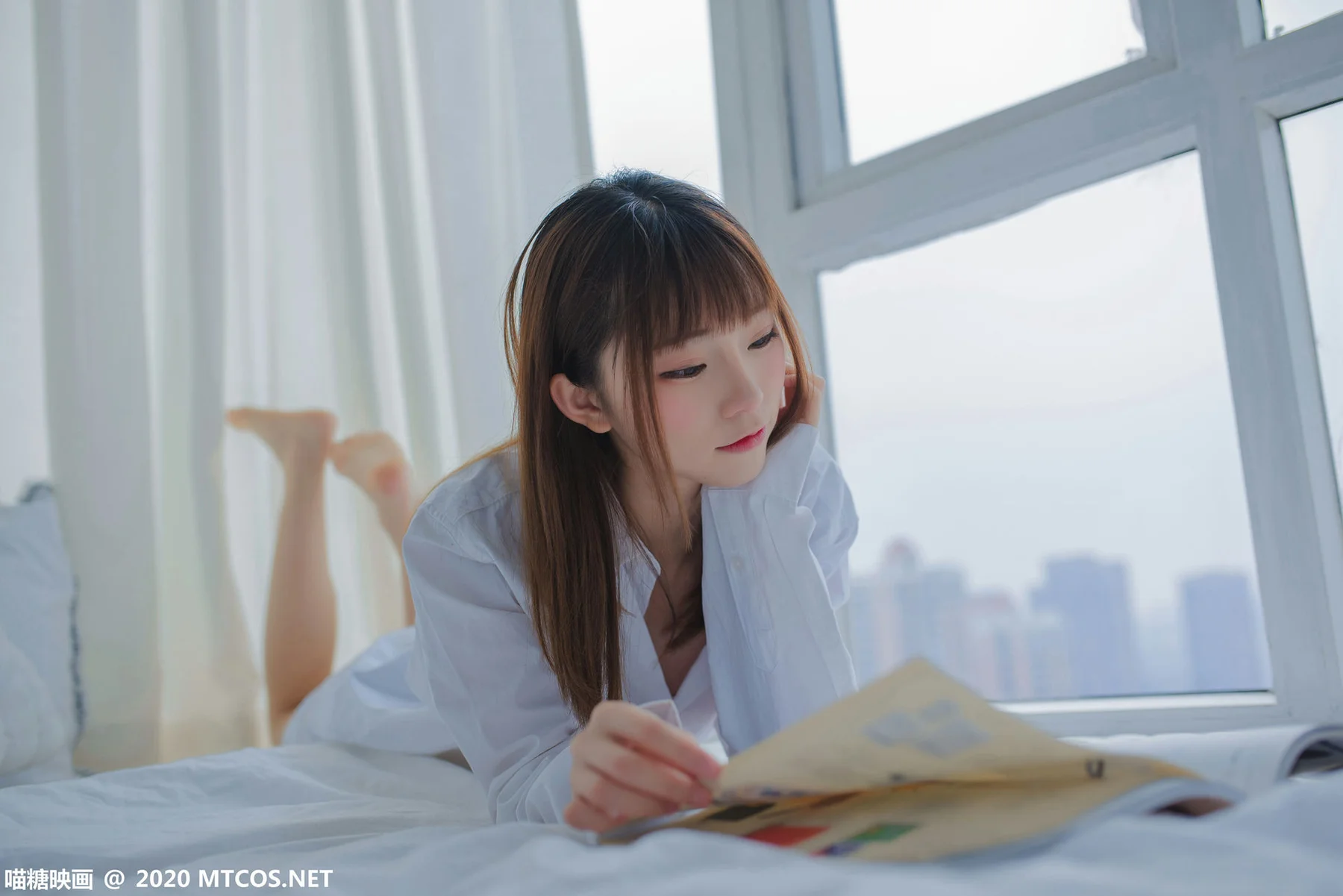MTYH 喵糖映画 Vol.209  男友的白衬衫 - 42