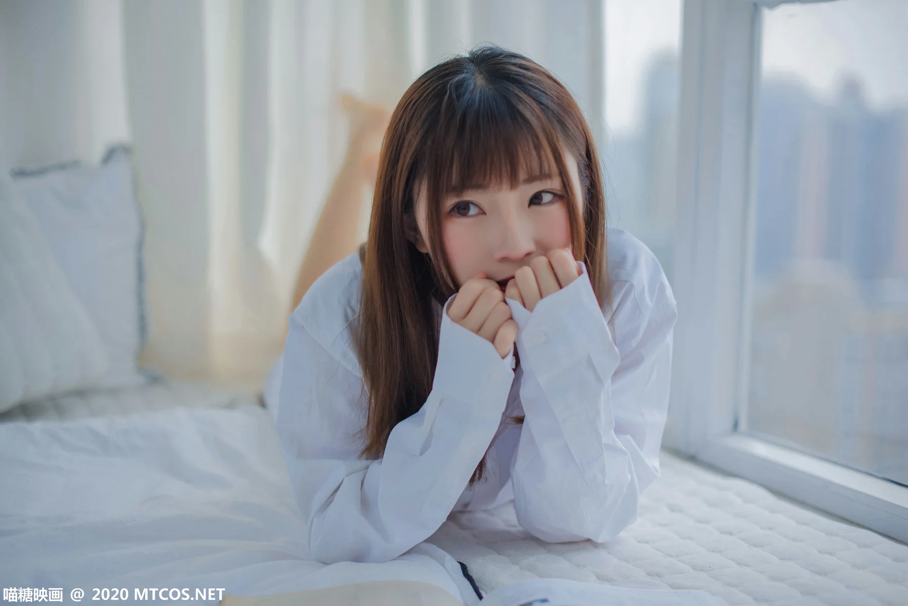 MTYH 喵糖映画 Vol.209  男友的白衬衫 - 43