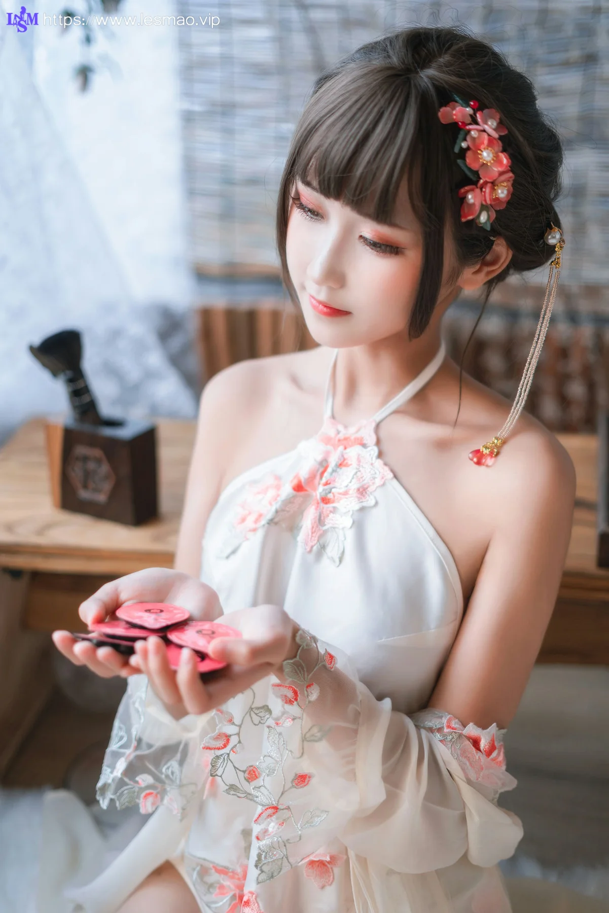 MTYH 喵糖映画 Vol.230  少女肚兜 花溪纱 - 12