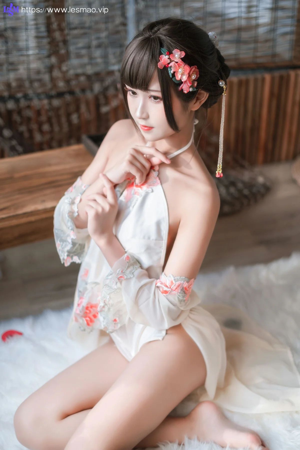 MTYH 喵糖映画 Vol.230  少女肚兜 花溪纱 - 15