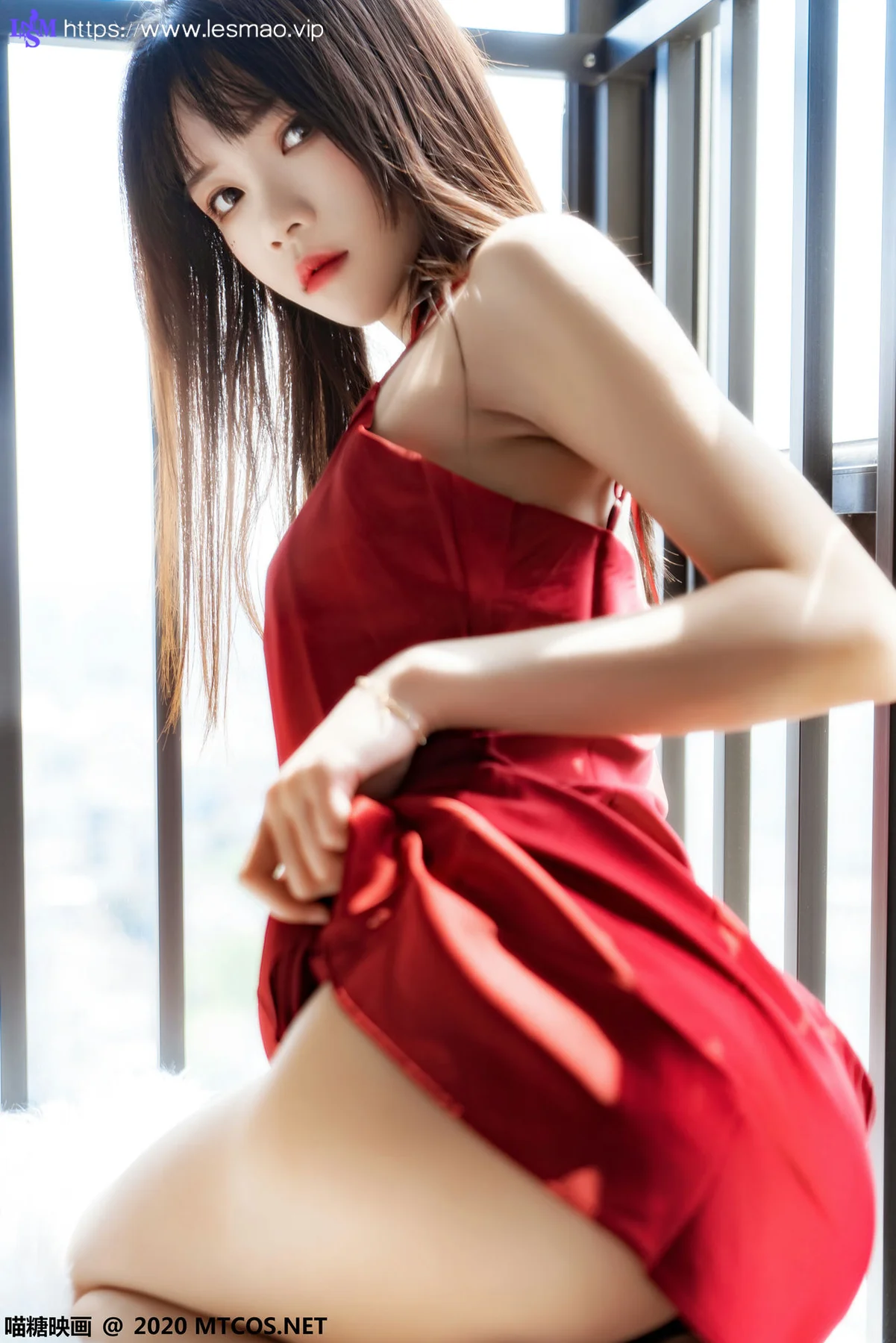 MTYH 喵糖映画 Vol.240  红裙美女 - 12