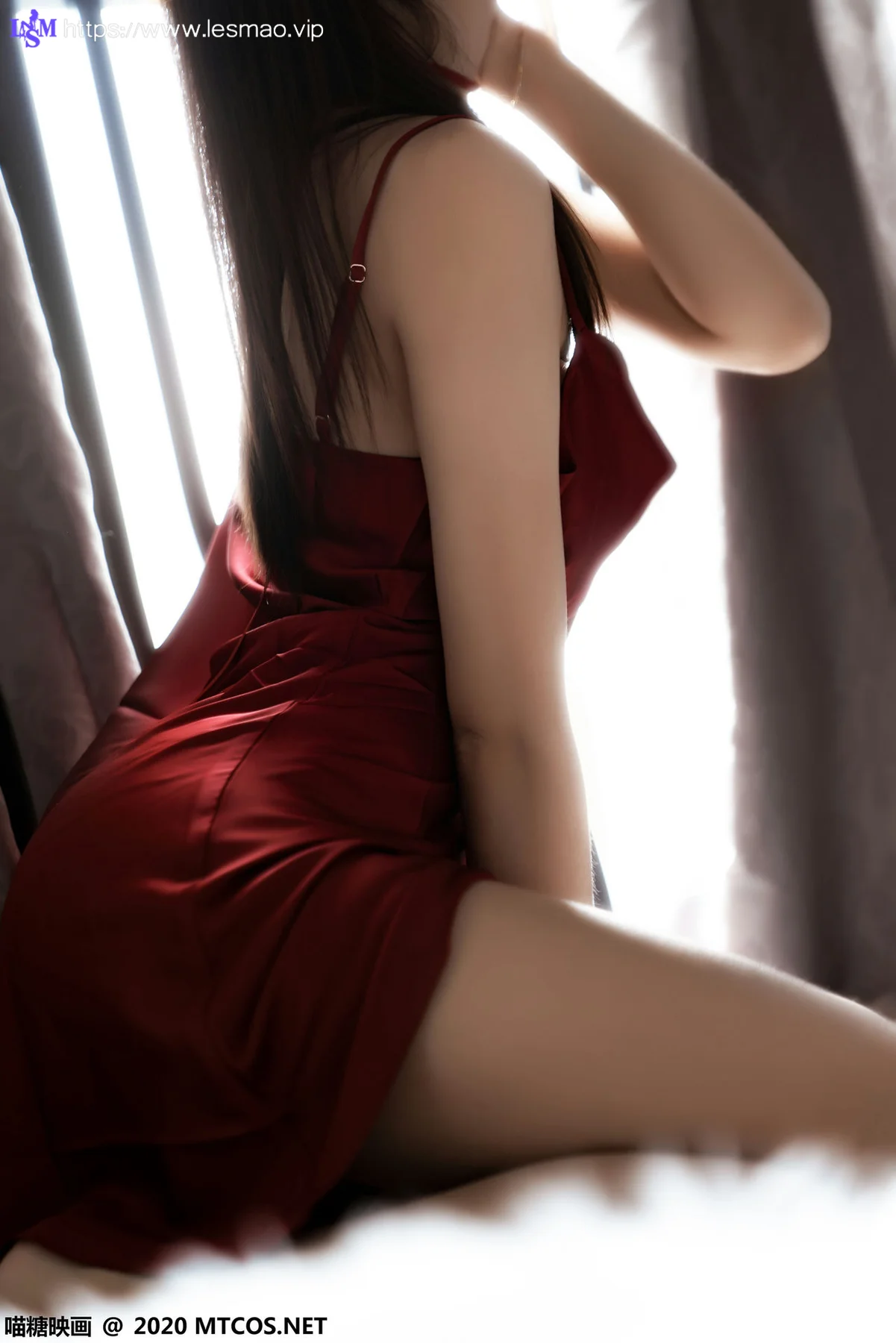 MTYH 喵糖映画 Vol.240  红裙美女 - 33