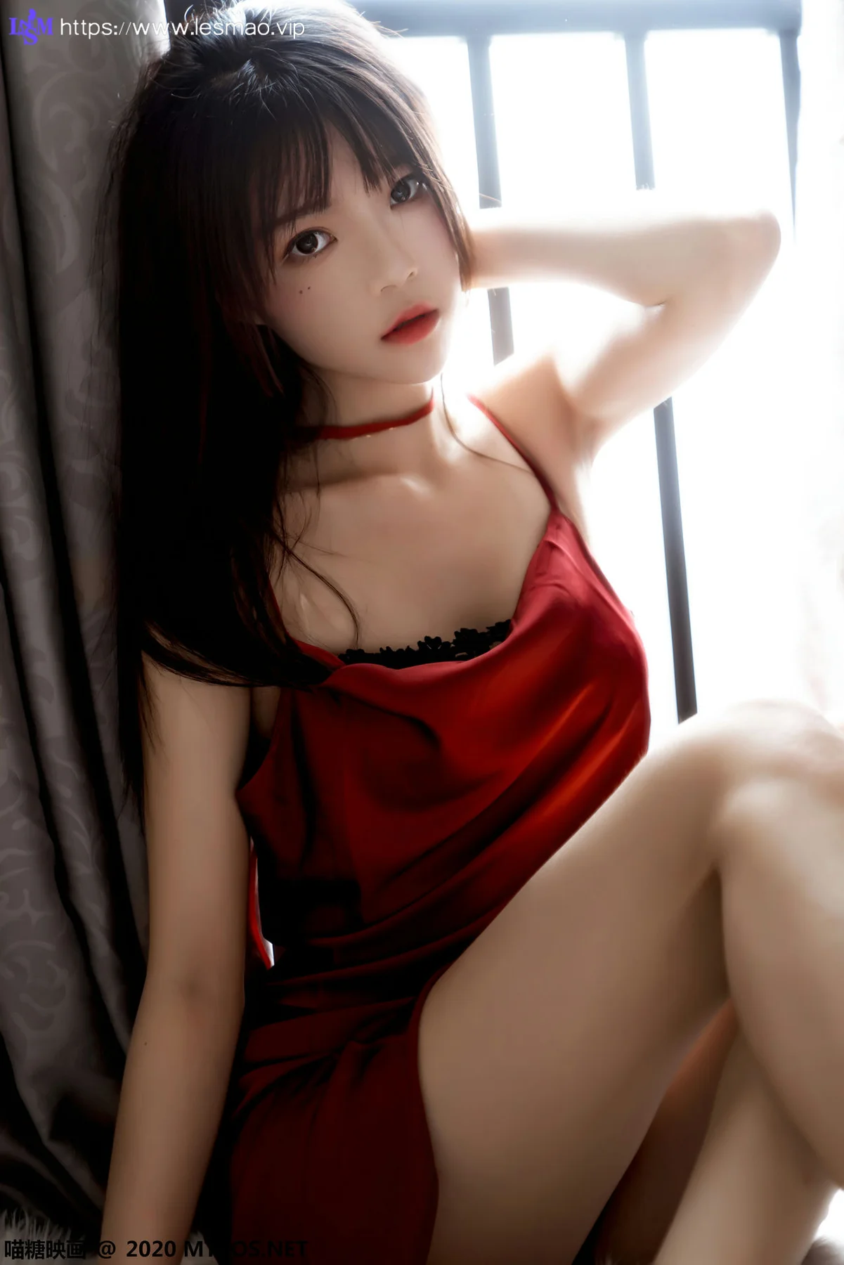 MTYH 喵糖映画 Vol.240  红裙美女 - 35