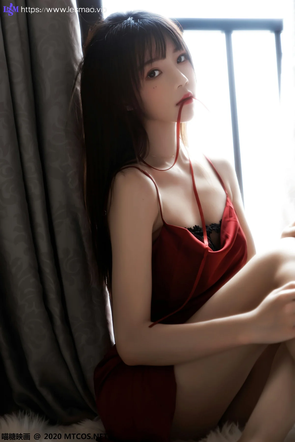 MTYH 喵糖映画 Vol.240  红裙美女 - 36