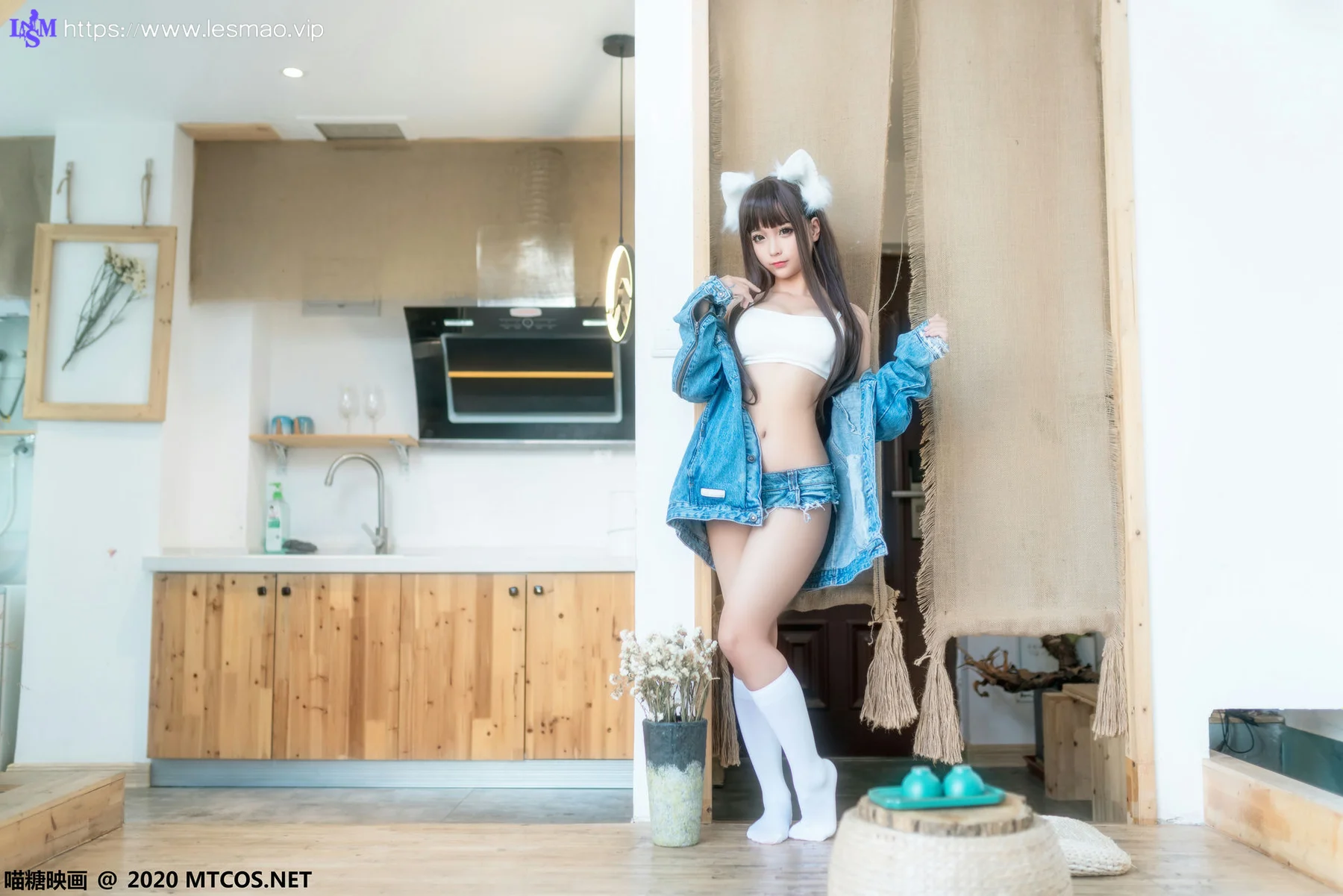 MTYH 喵糖映画 Vol.242  牛仔猫耳 - 2