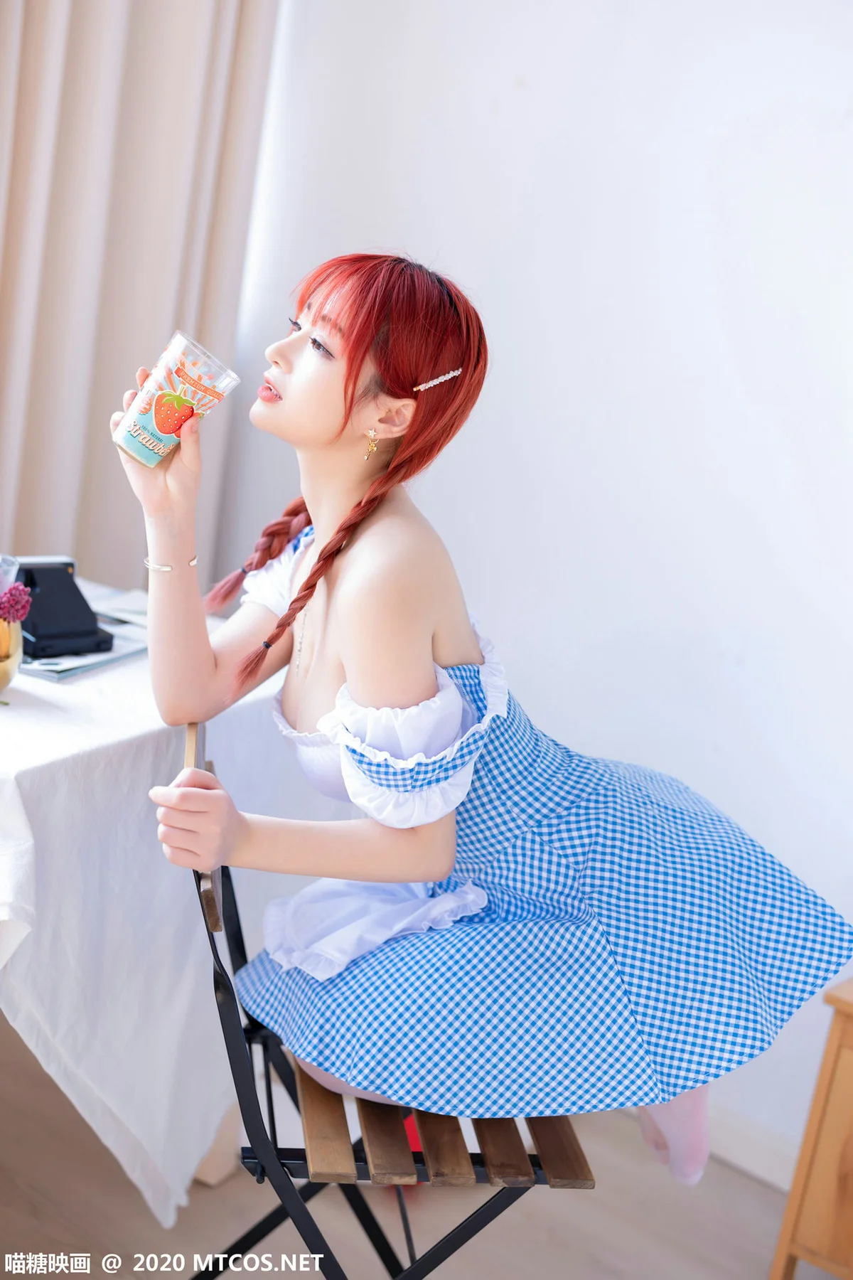 MTYH 喵糖映画 Vol.244 蓝色厨娘 - 21