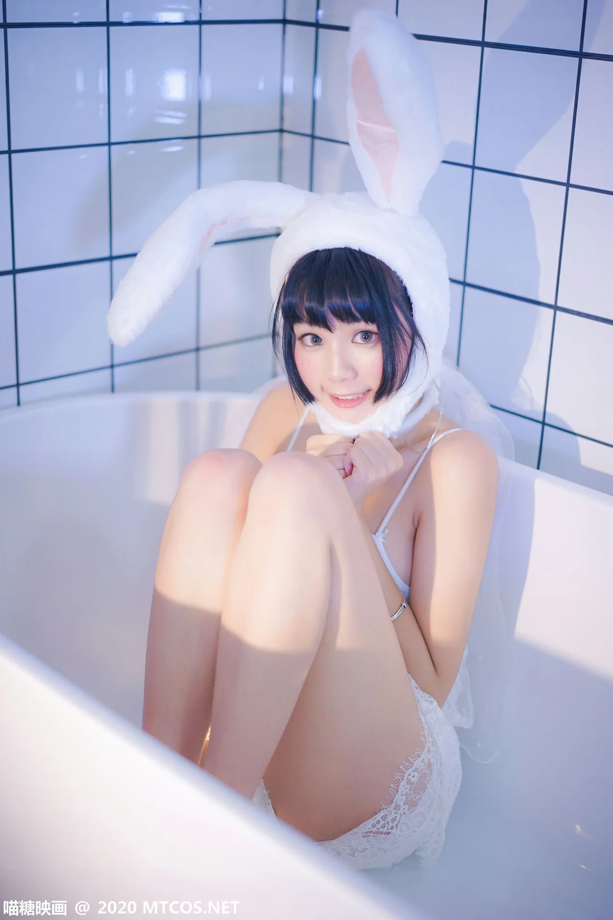MTYH 喵糖映画 Vol.255  童颜巨乳 浴缸里的兔子 - 33