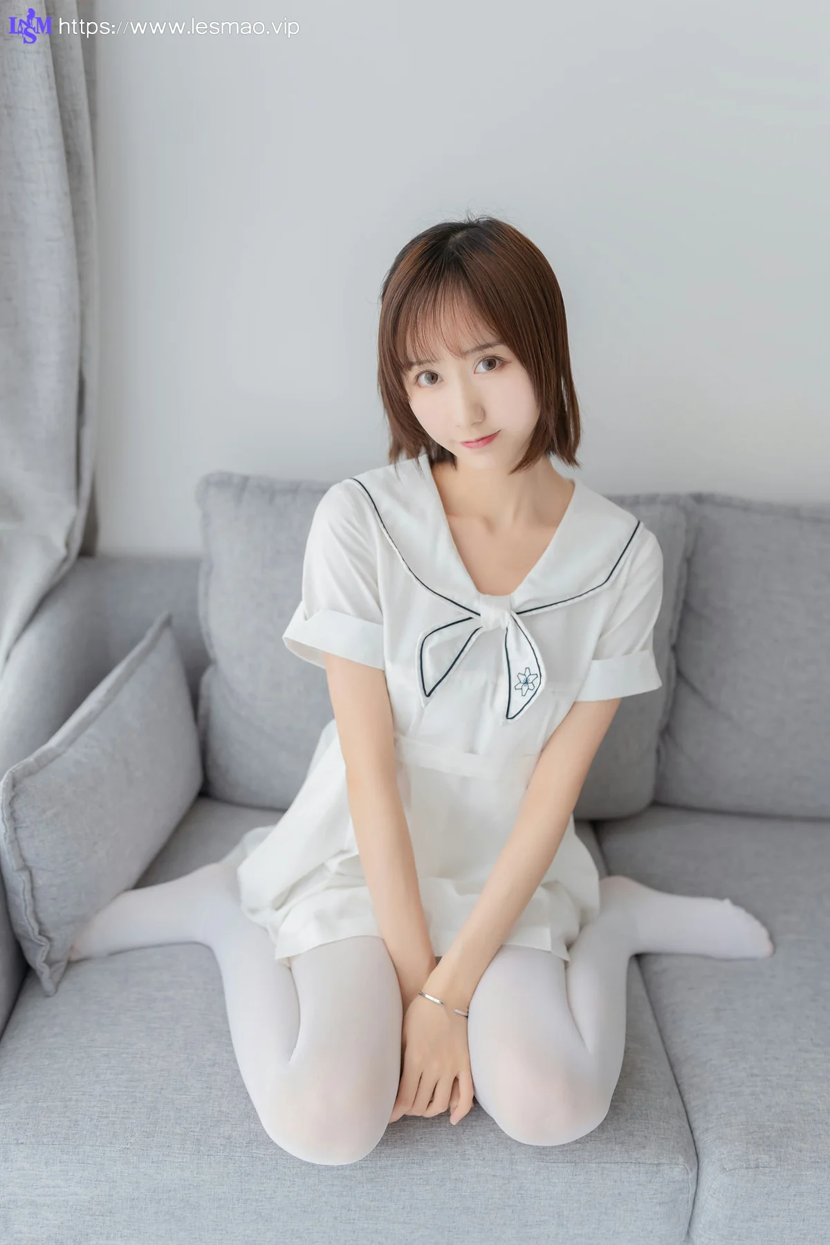 MTYH 喵糖映画 Vol.271  纯色白裙 - 14