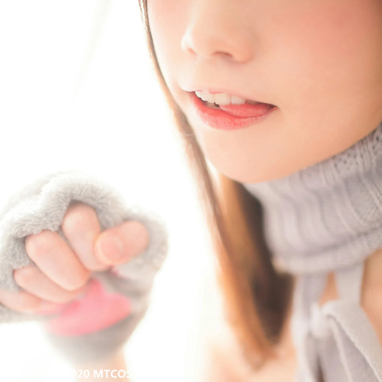 MTYH 喵糖映画 Vol.274  萌娘的蓝色毛衣 - 20