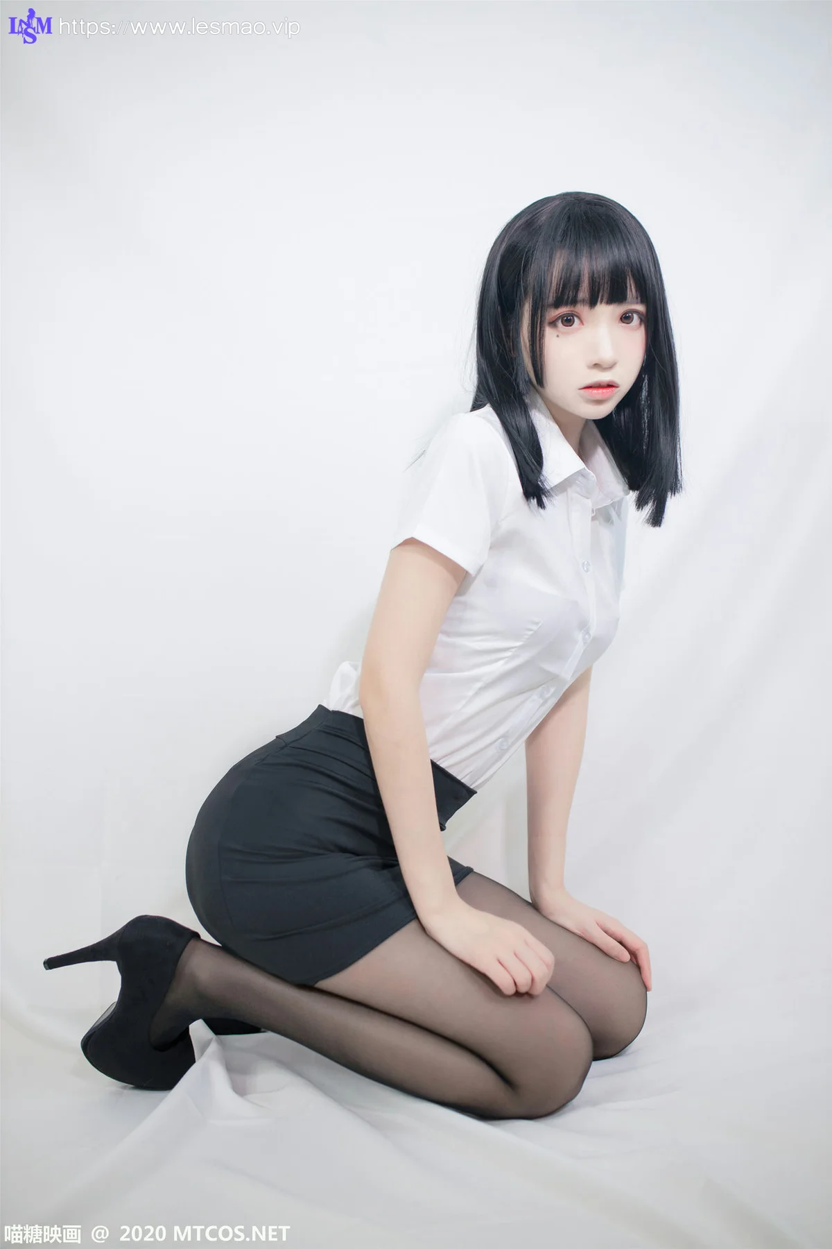 MTYH 喵糖映画 Vol.291  黑丝制服美女 - 14