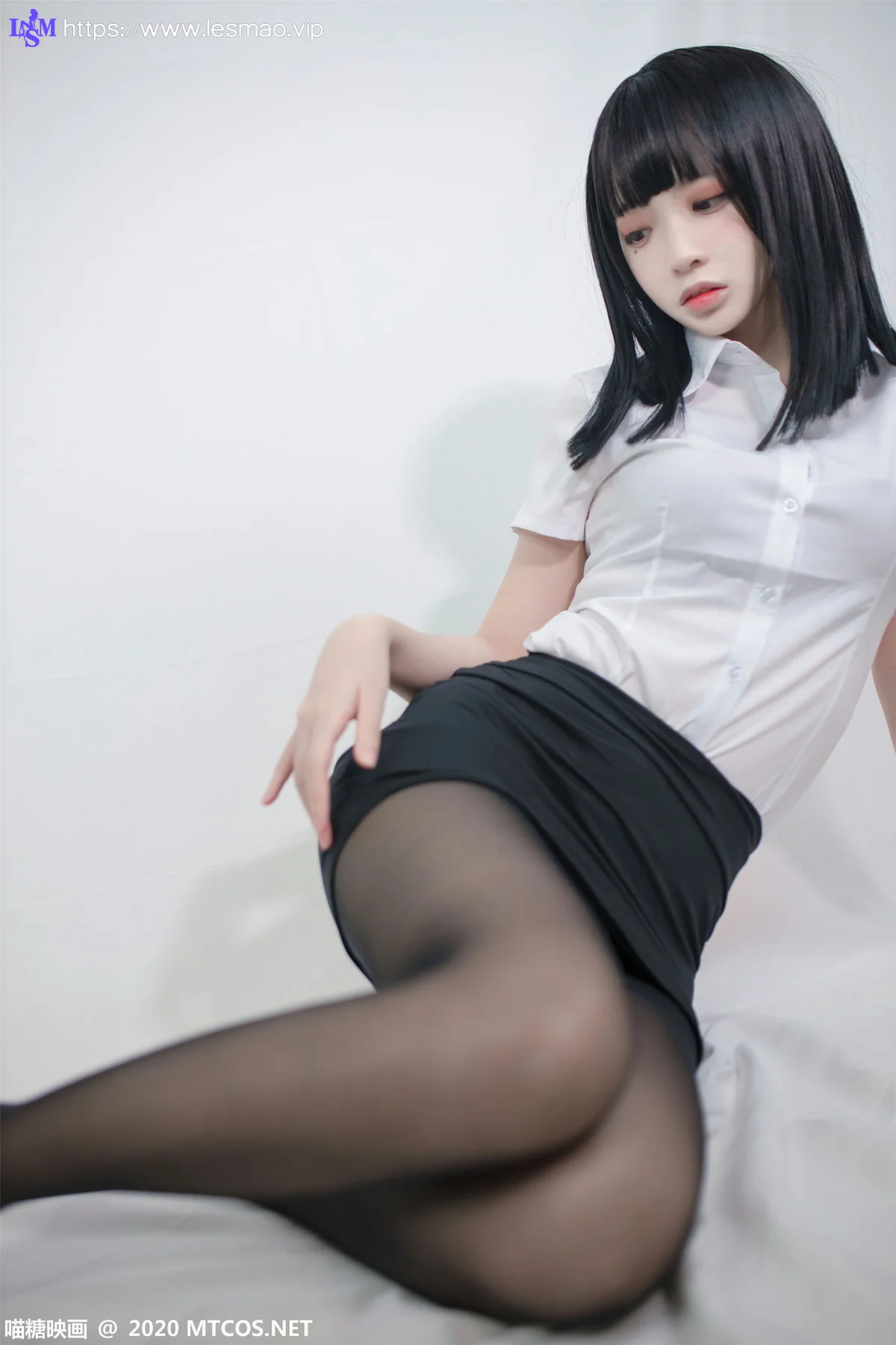 MTYH 喵糖映画 Vol.291  黑丝制服美女 - 20