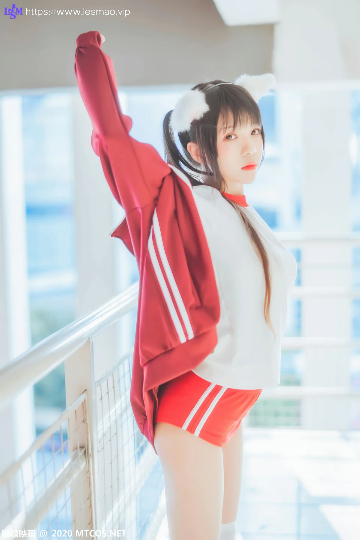 MTYH 喵糖映画 Vol.308  红色校服美眉 - 16