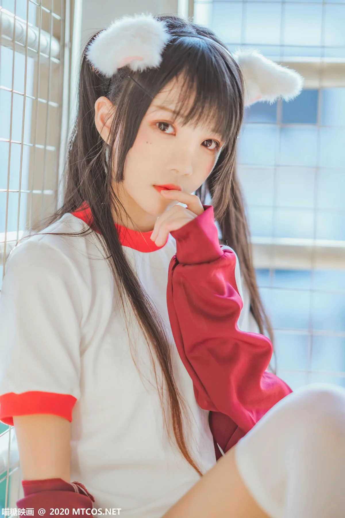 MTYH 喵糖映画 Vol.308  红色校服美眉 - 27