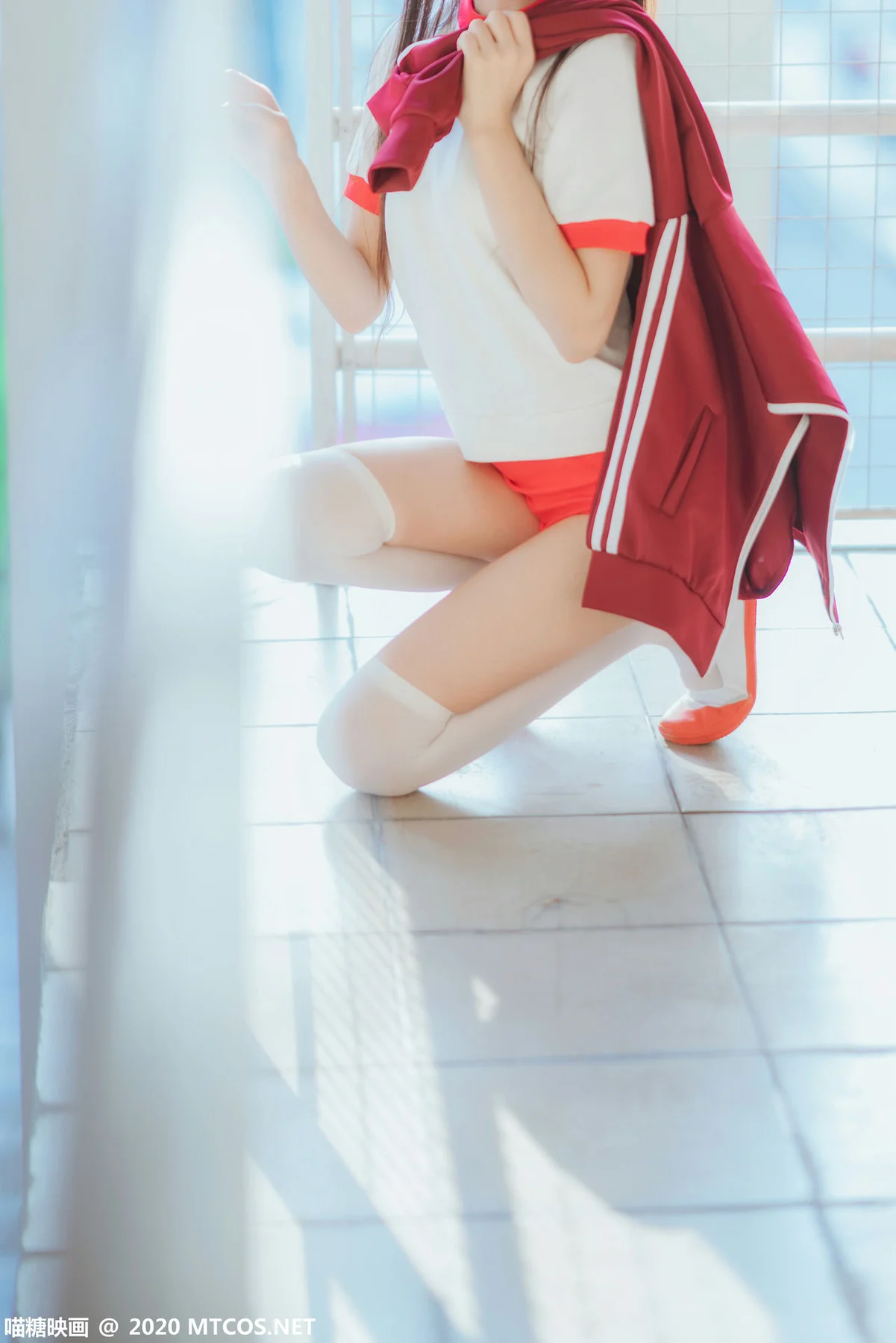 MTYH 喵糖映画 Vol.308  红色校服美眉 - 32