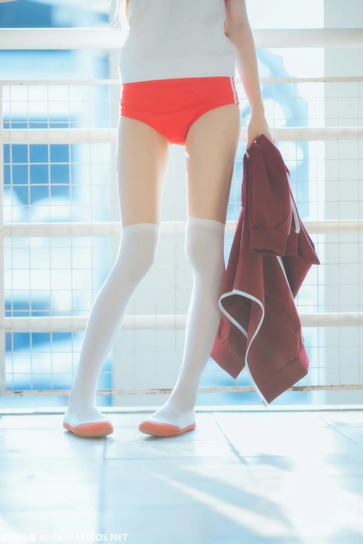 MTYH 喵糖映画 Vol.308  红色校服美眉 - 33