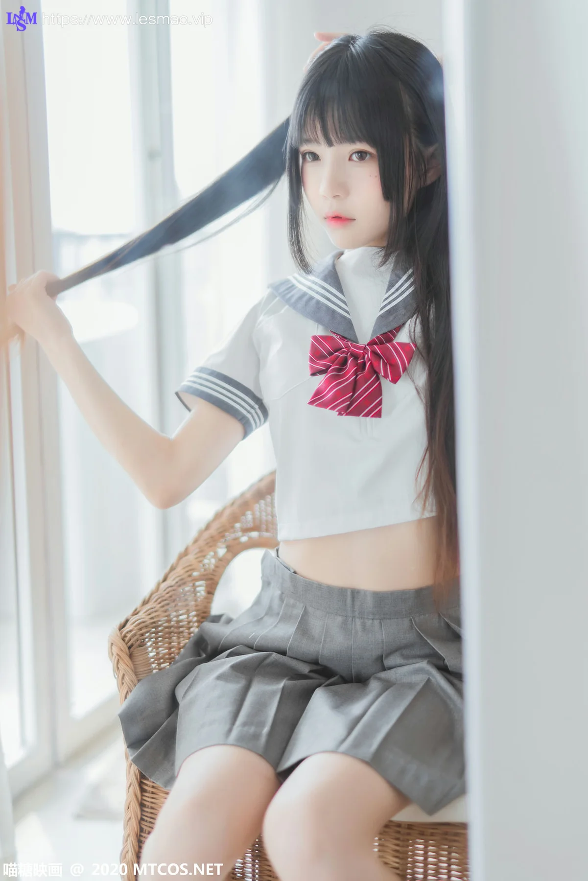 MTYH 喵糖映画 Vol.310  双马尾制服 - 1