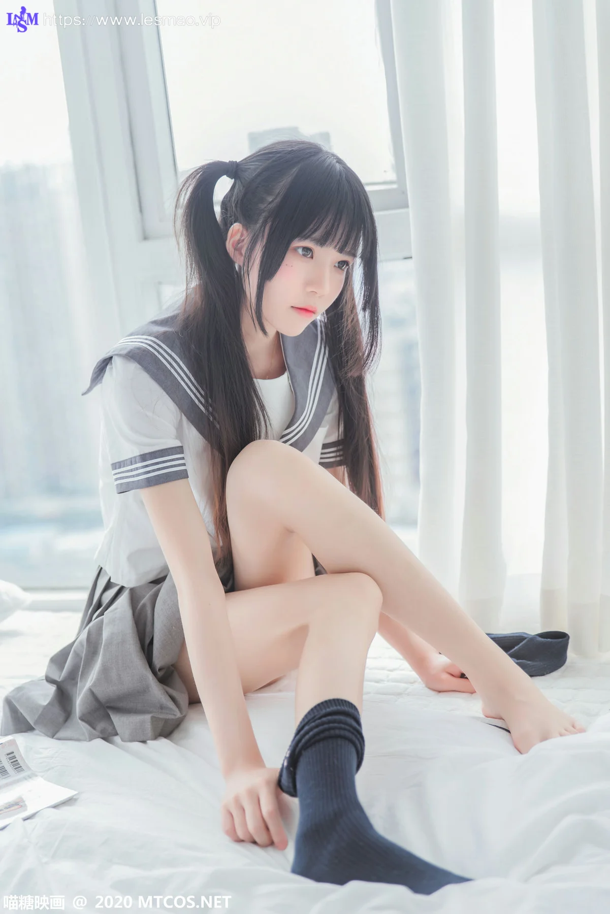 MTYH 喵糖映画 Vol.310  双马尾制服 - 14