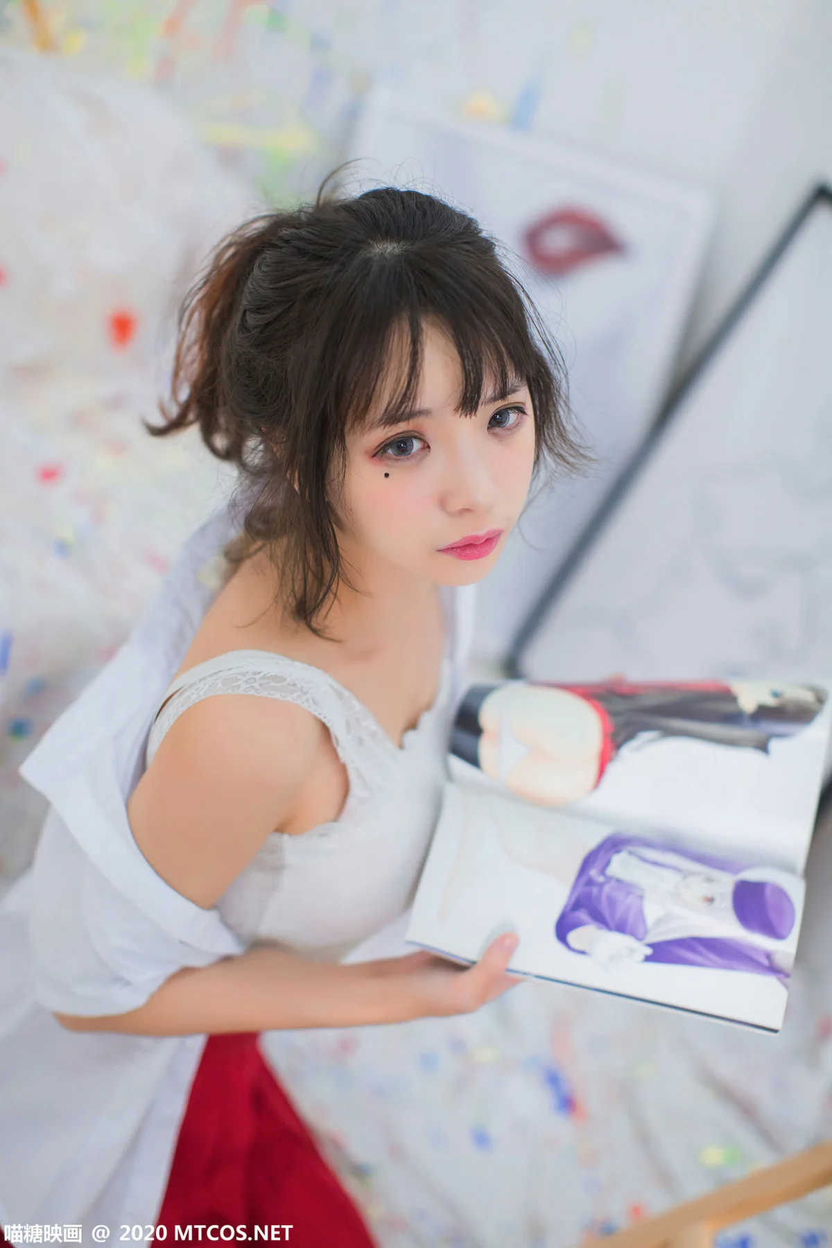MTYH 喵糖映画 Vol.319  画室少女制服 - 22
