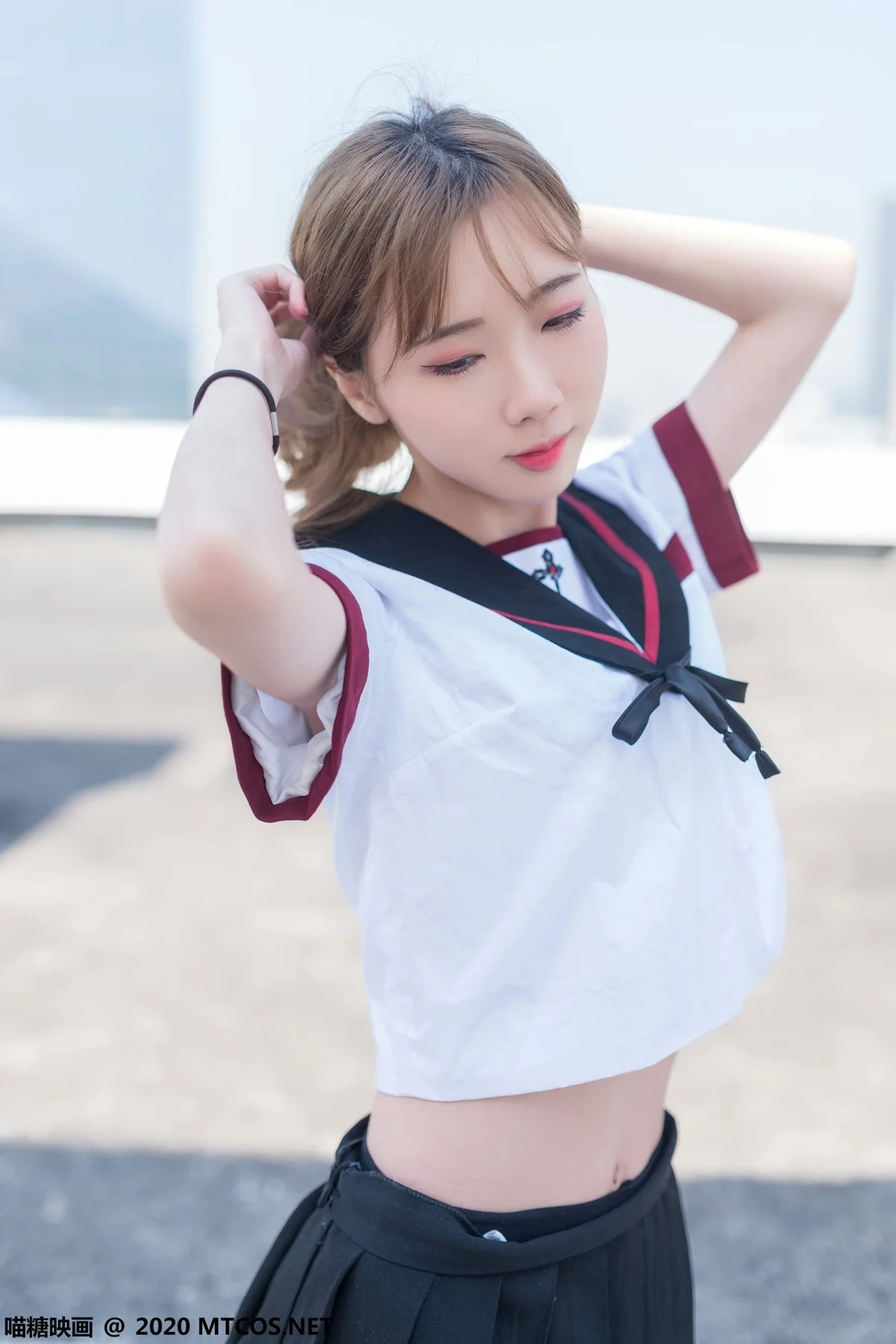 MTYH 喵糖映画 Vol.322  天台少女 - 31
