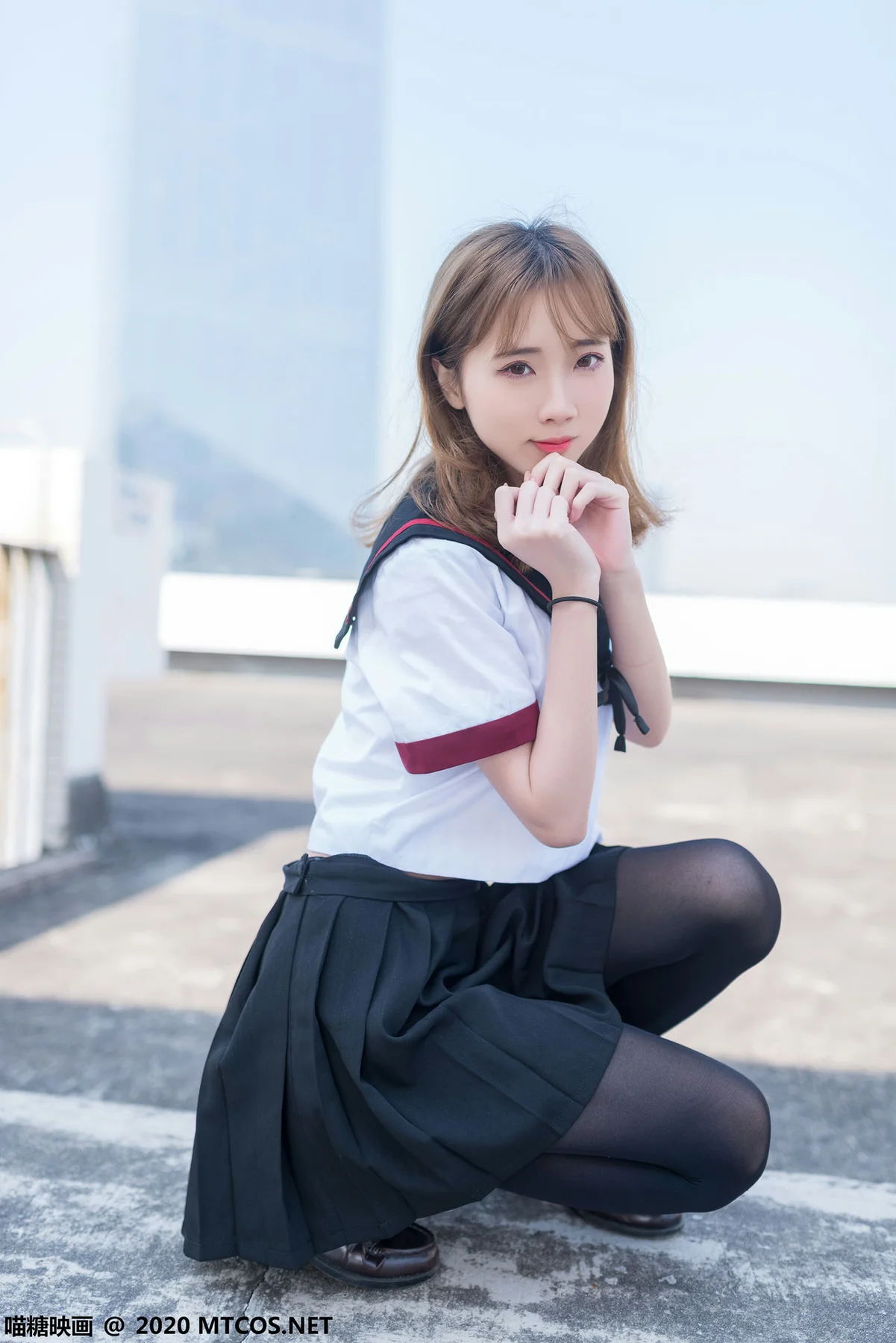MTYH 喵糖映画 Vol.322  天台少女 - 36
