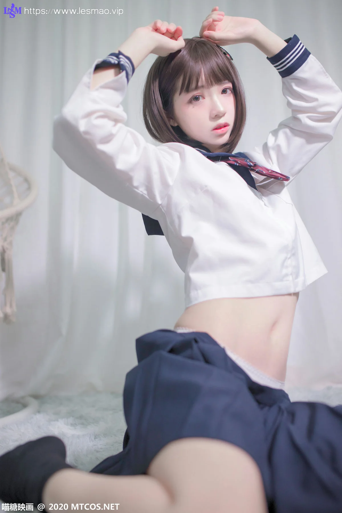 MTYH 喵糖映画 Vol.349 居家jk制服 - 11