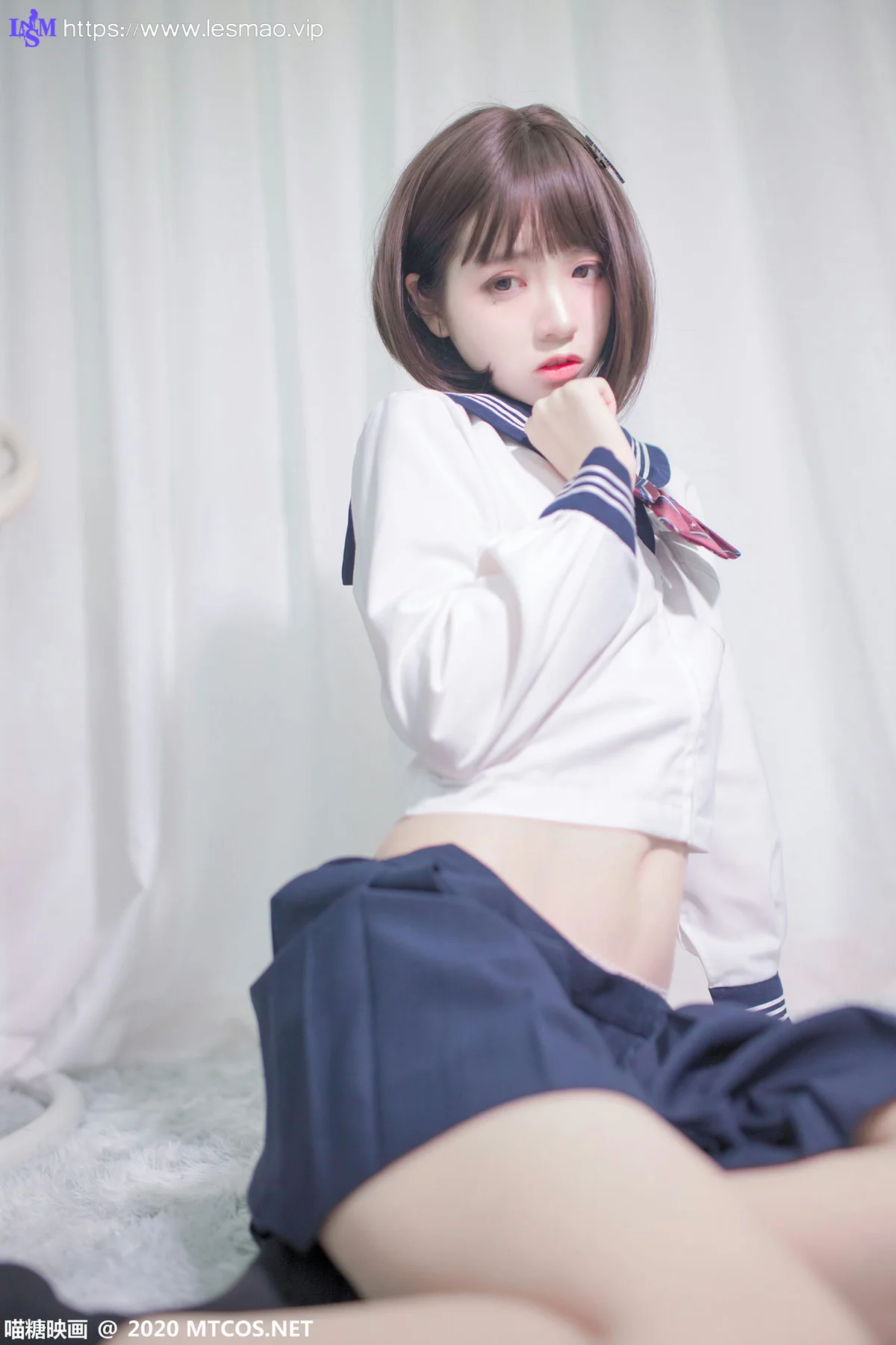 MTYH 喵糖映画 Vol.349 居家jk制服 - 14