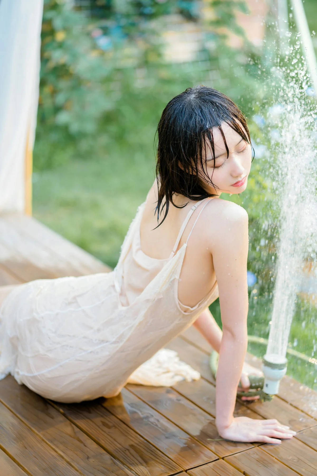 MTYH 喵糖映画 Vol.355 湿身短发妹子 - 28