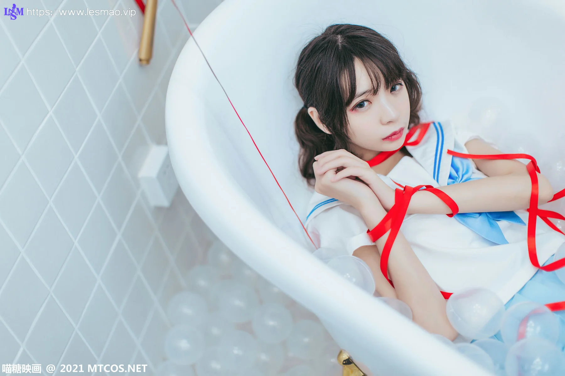 MTYH 喵糖映画 Vol.364 浴室jk少女 - 12