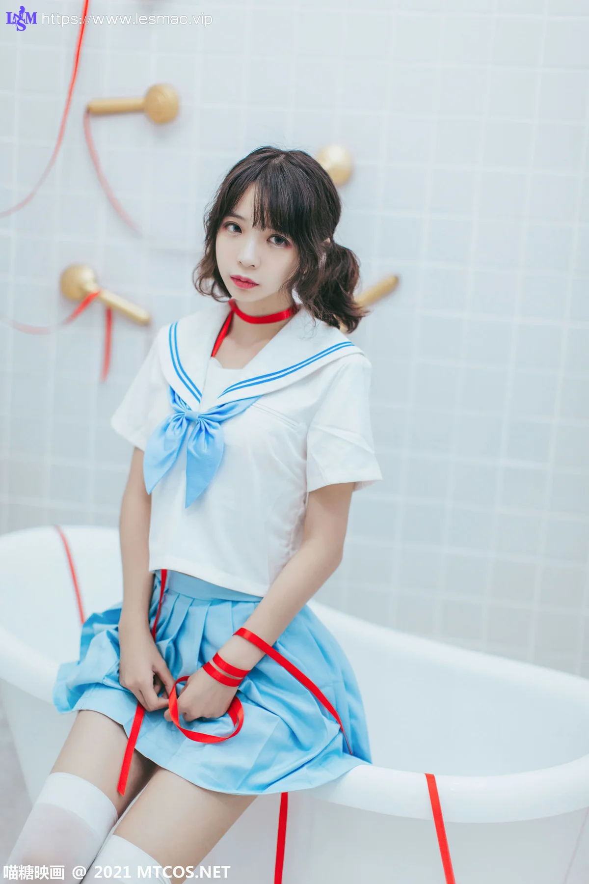 MTYH 喵糖映画 Vol.364 浴室jk少女 - 15