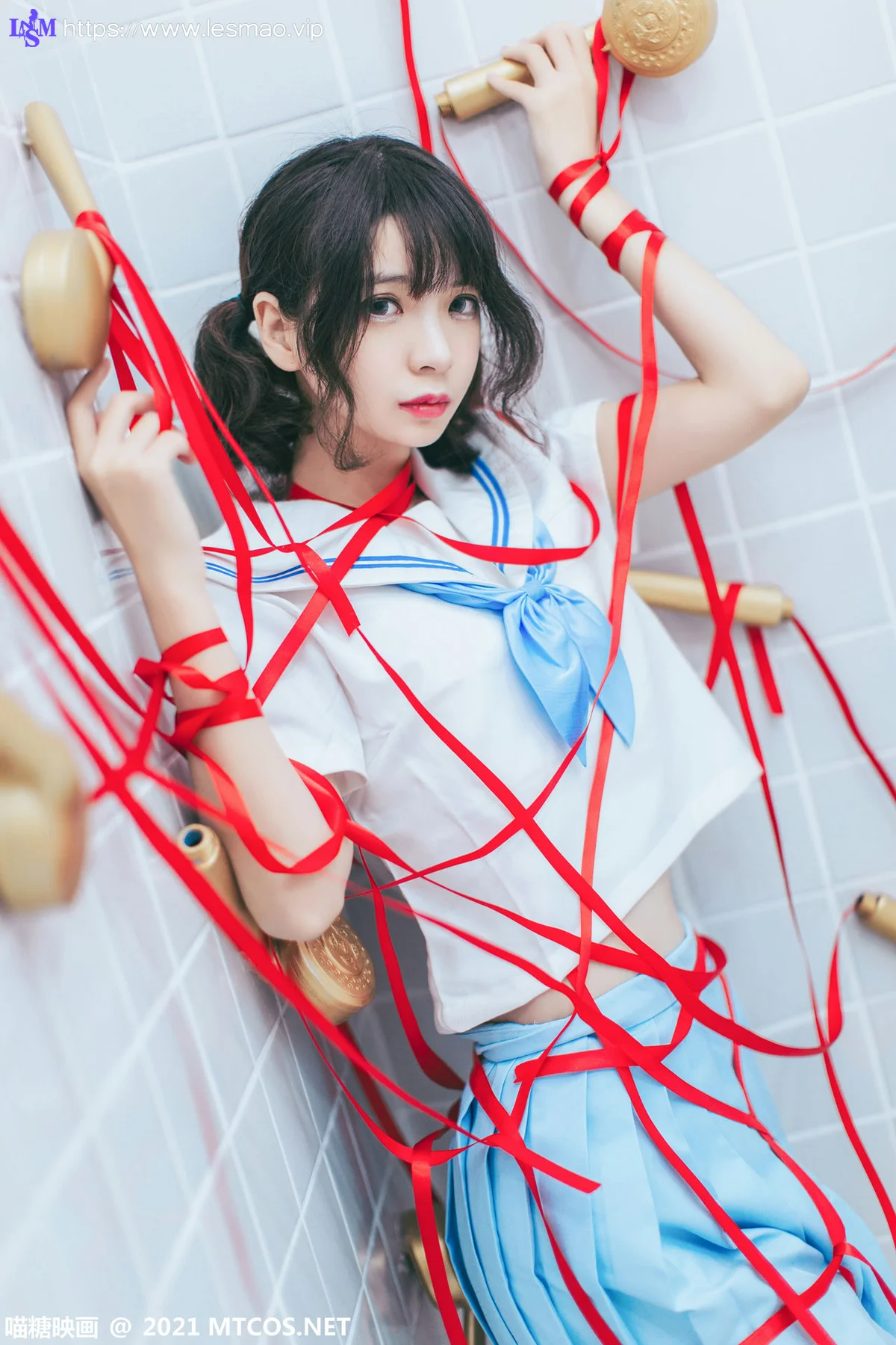 MTYH 喵糖映画 Vol.364 浴室jk少女 - 19