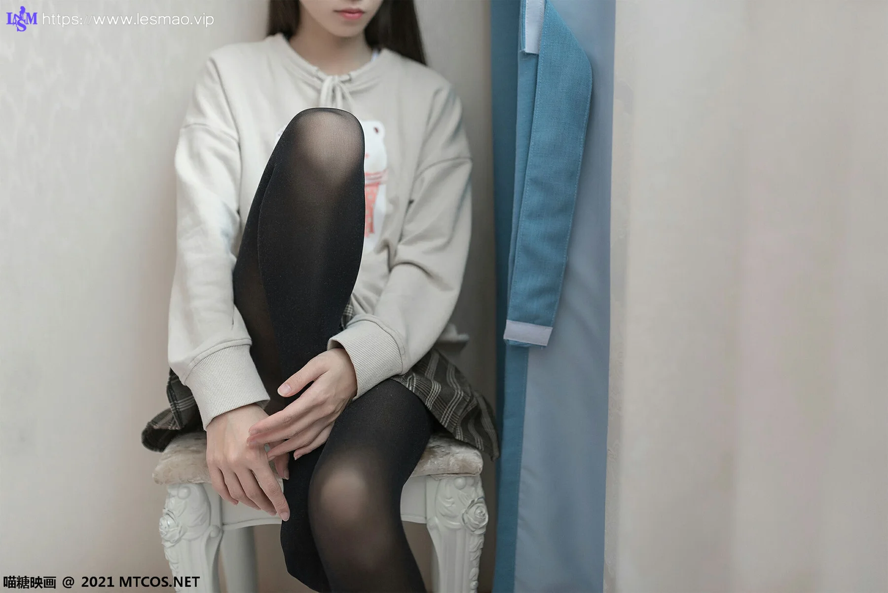 MTYH 喵糖映画 Vol.367 jk制服黑直长 - 11