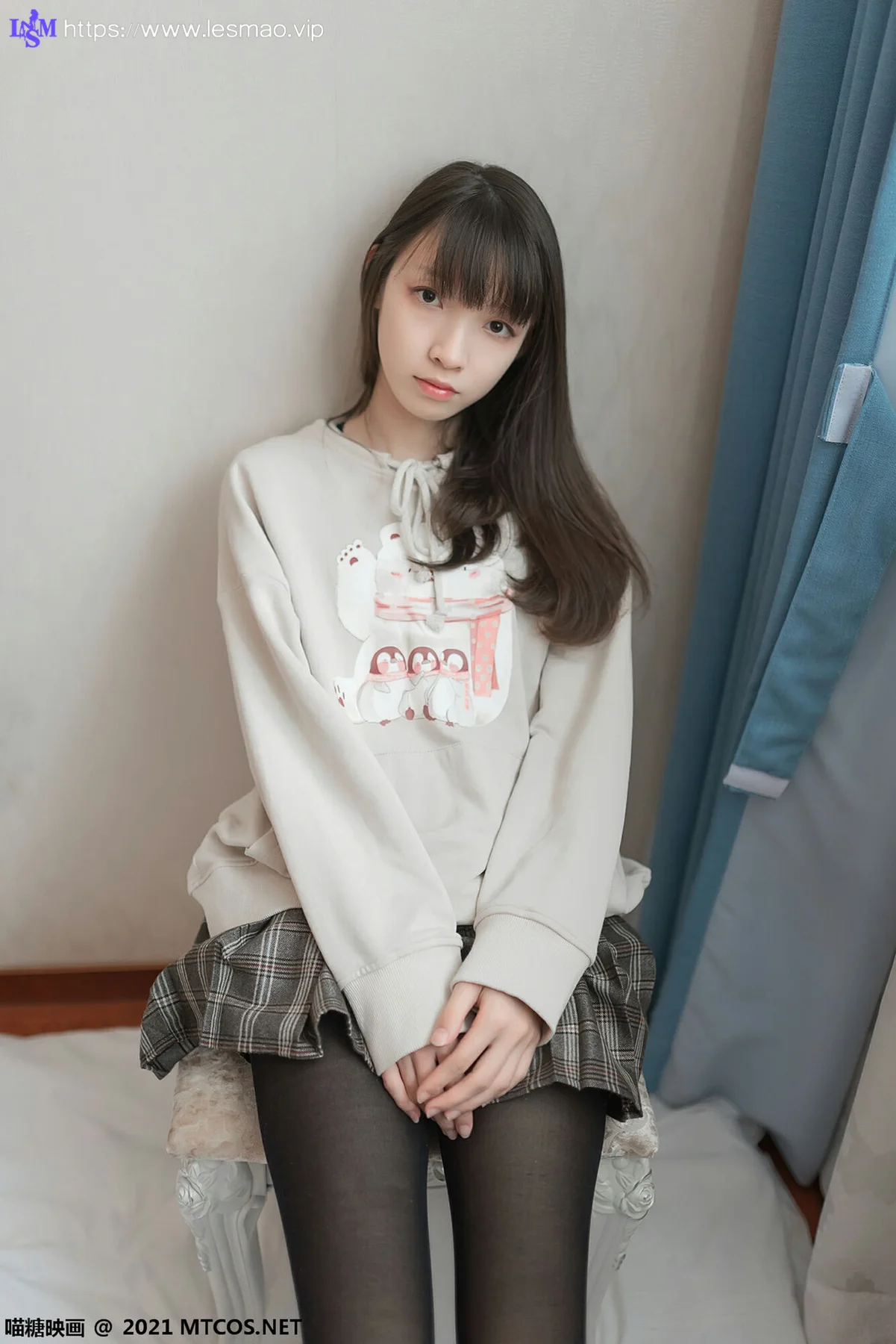 MTYH 喵糖映画 Vol.367 jk制服黑直长 - 13