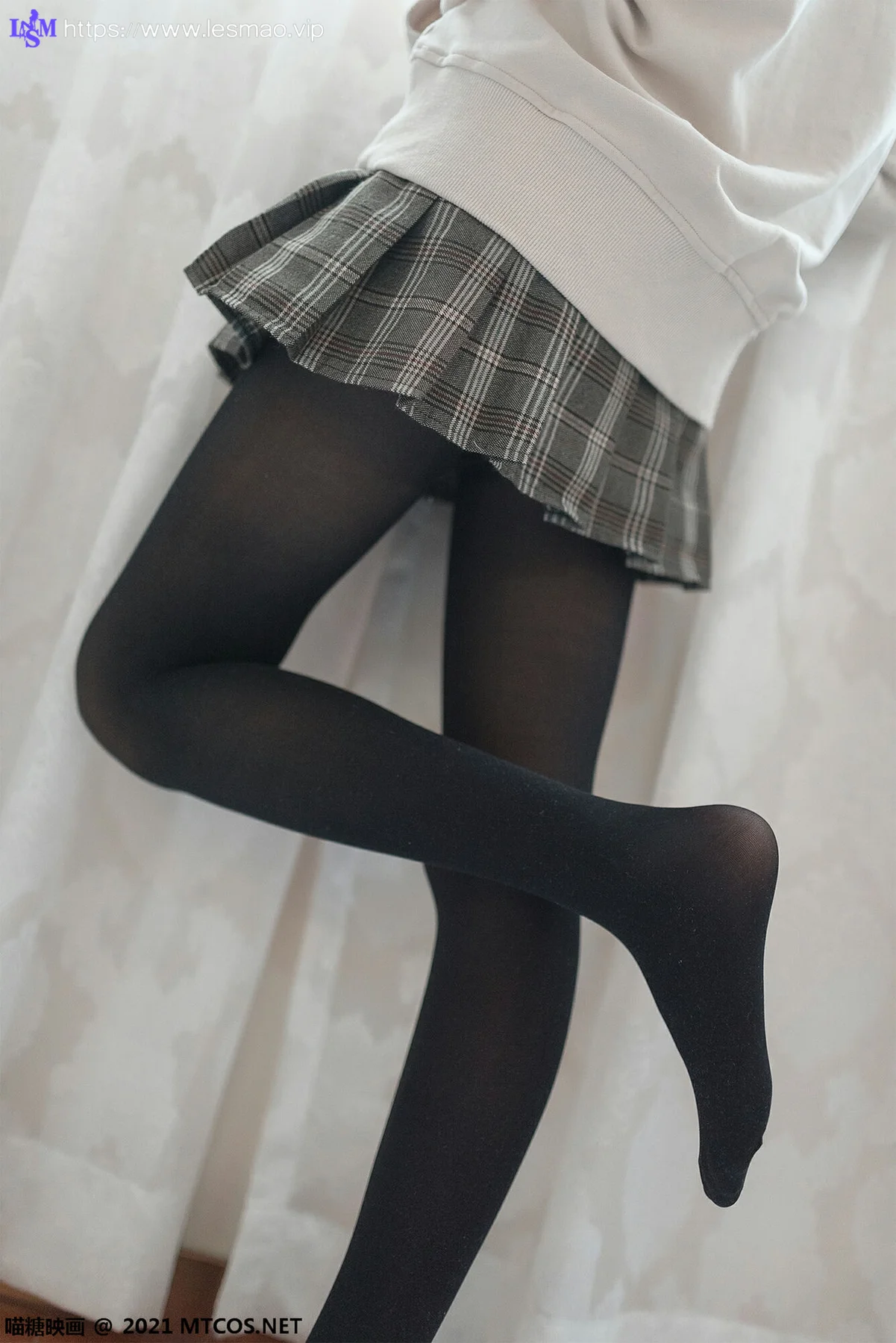 MTYH 喵糖映画 Vol.367 jk制服黑直长 - 14
