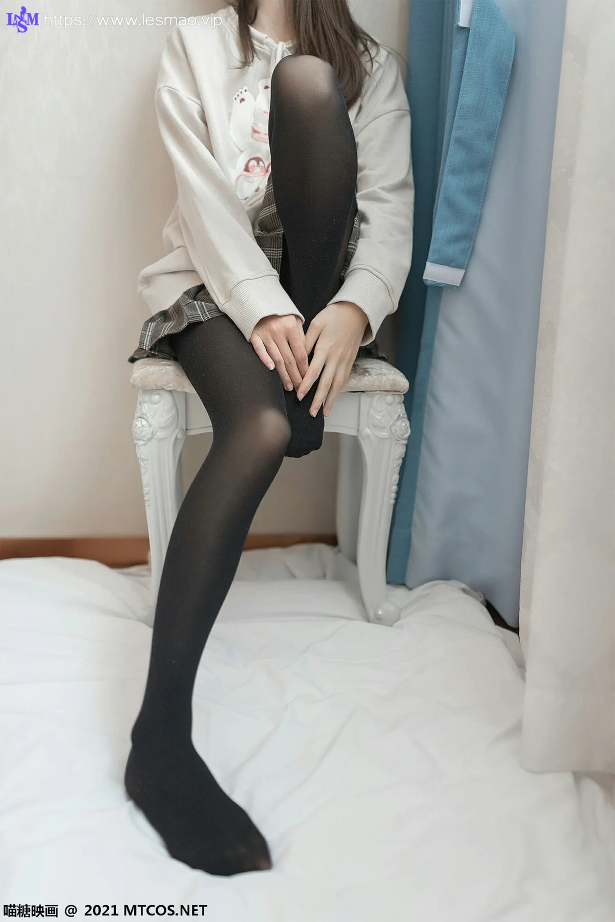 MTYH 喵糖映画 Vol.367 jk制服黑直长 - 19